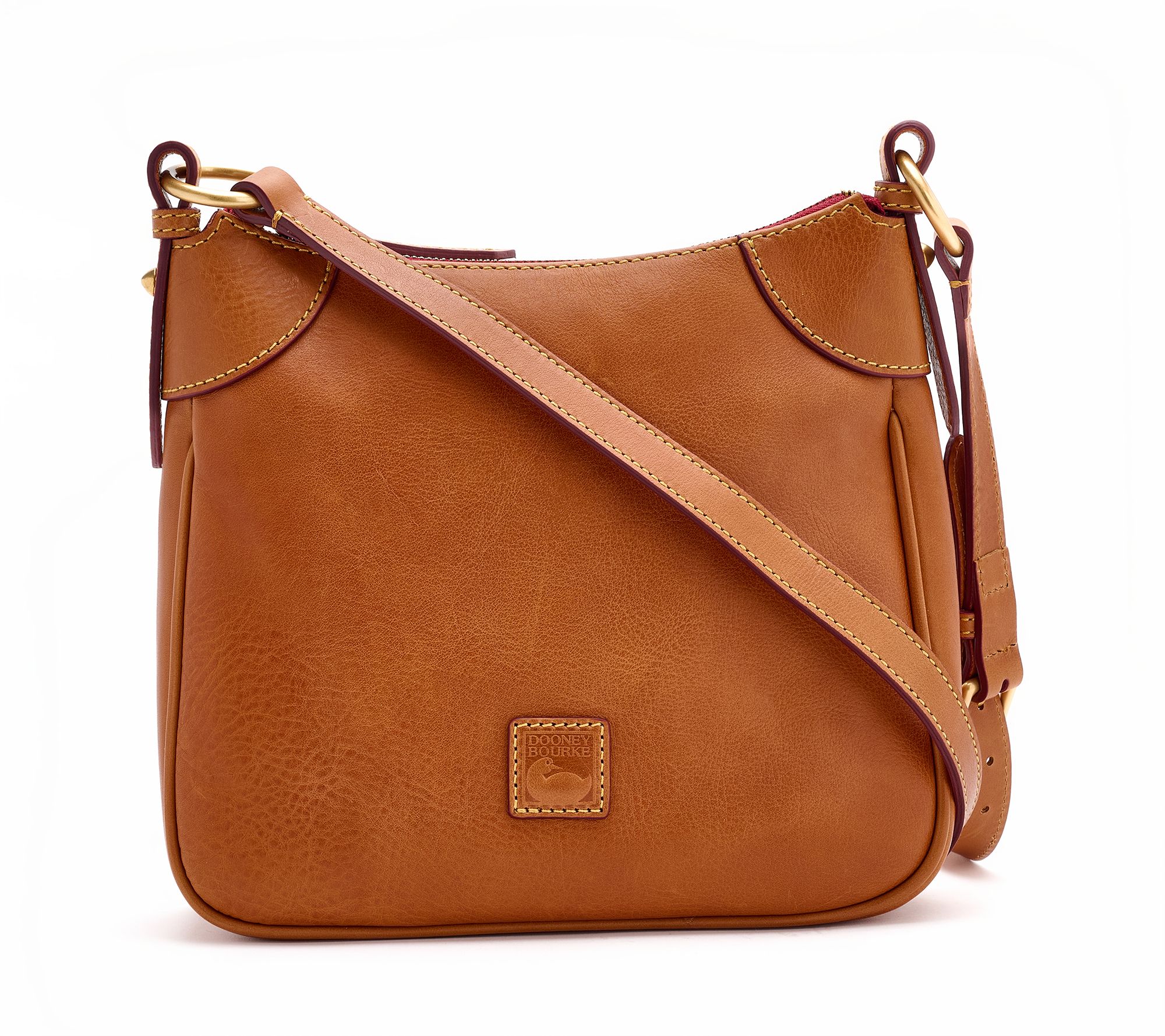 Dooney & Bourke Florentine Leather Zip Top Crossbody