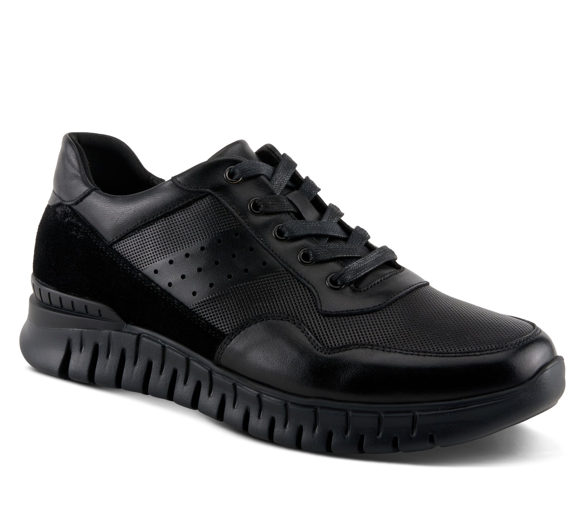 Spring Step Men Leather Sneakers - Alton