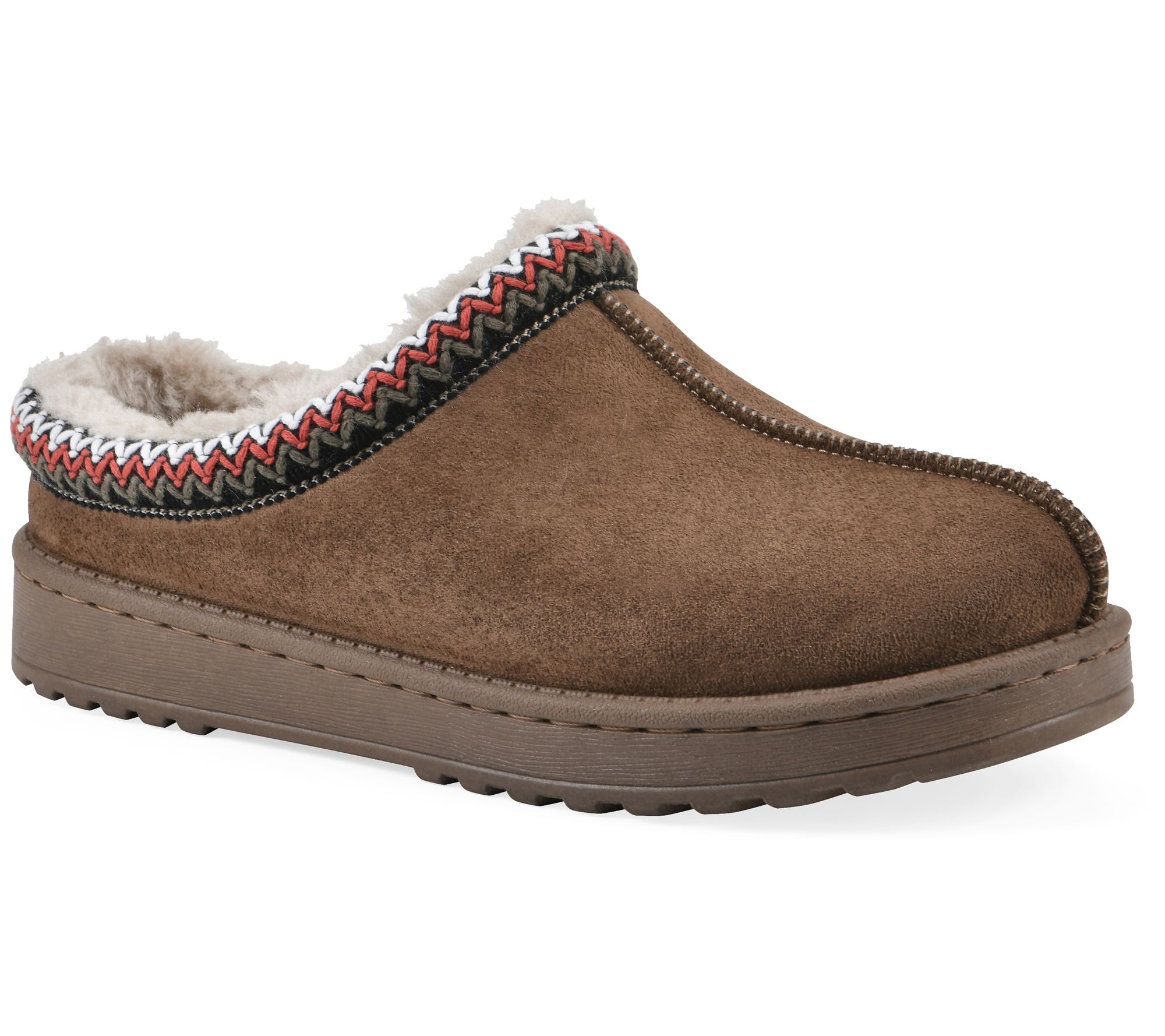 White Mountain Faux Fur Lined Clogs - Icebin