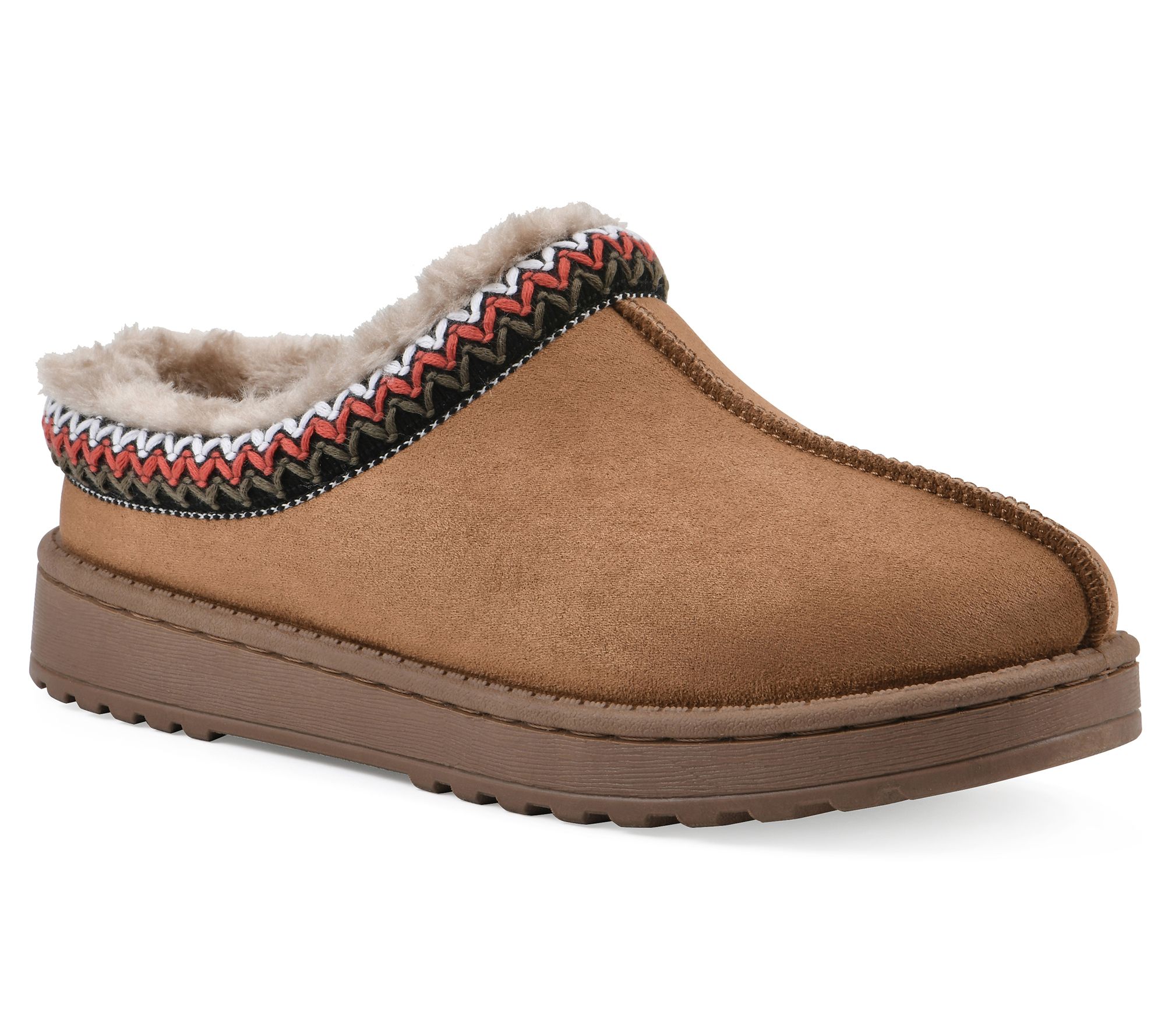 White Mountain Faux Fur Lined Clogs - Icebin