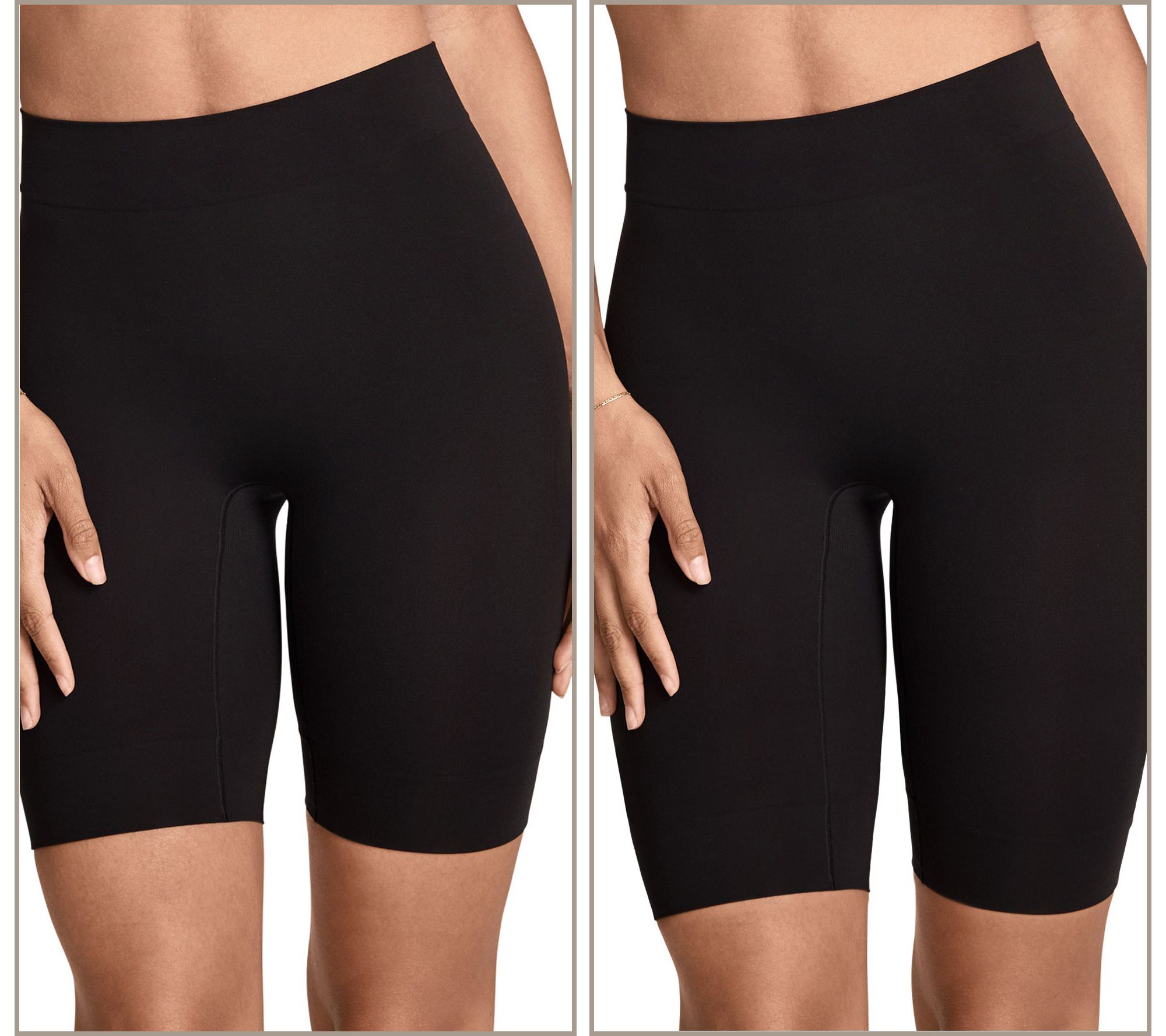 Jockey Set of 2 Skimmies Ultralight Smoothing Slipshorts