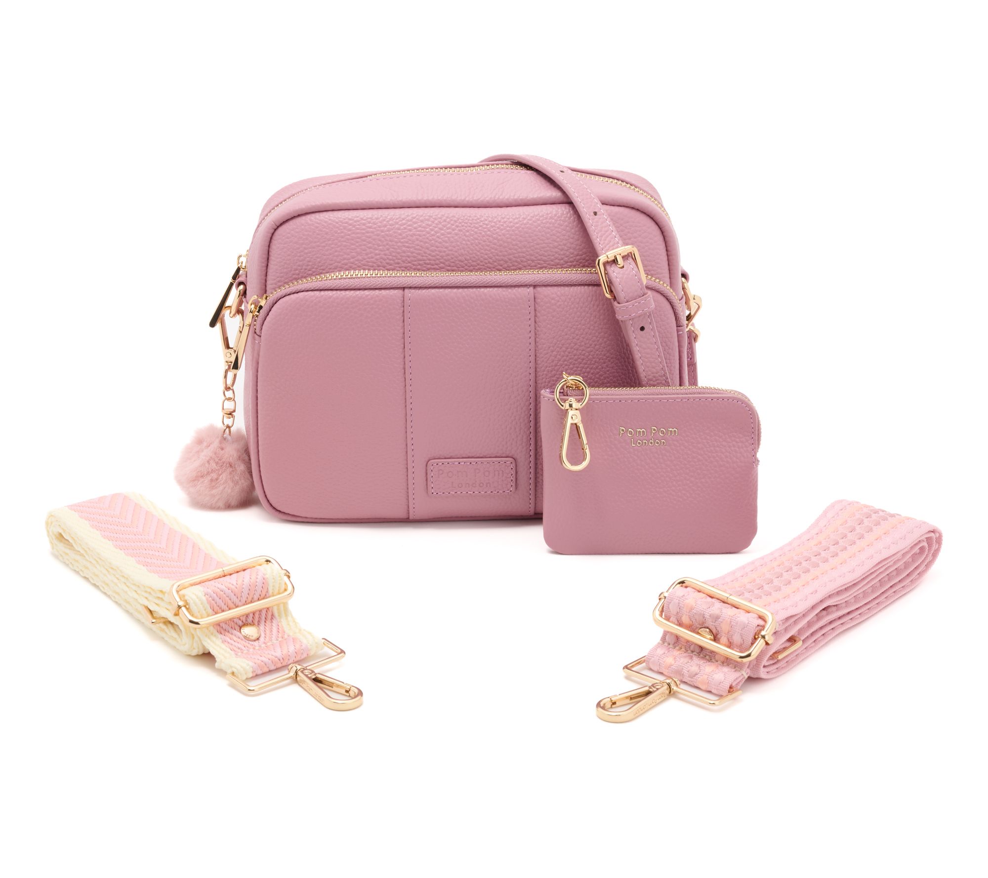 Pom Pom London Original Plus Crossbody w/ Coin Purse