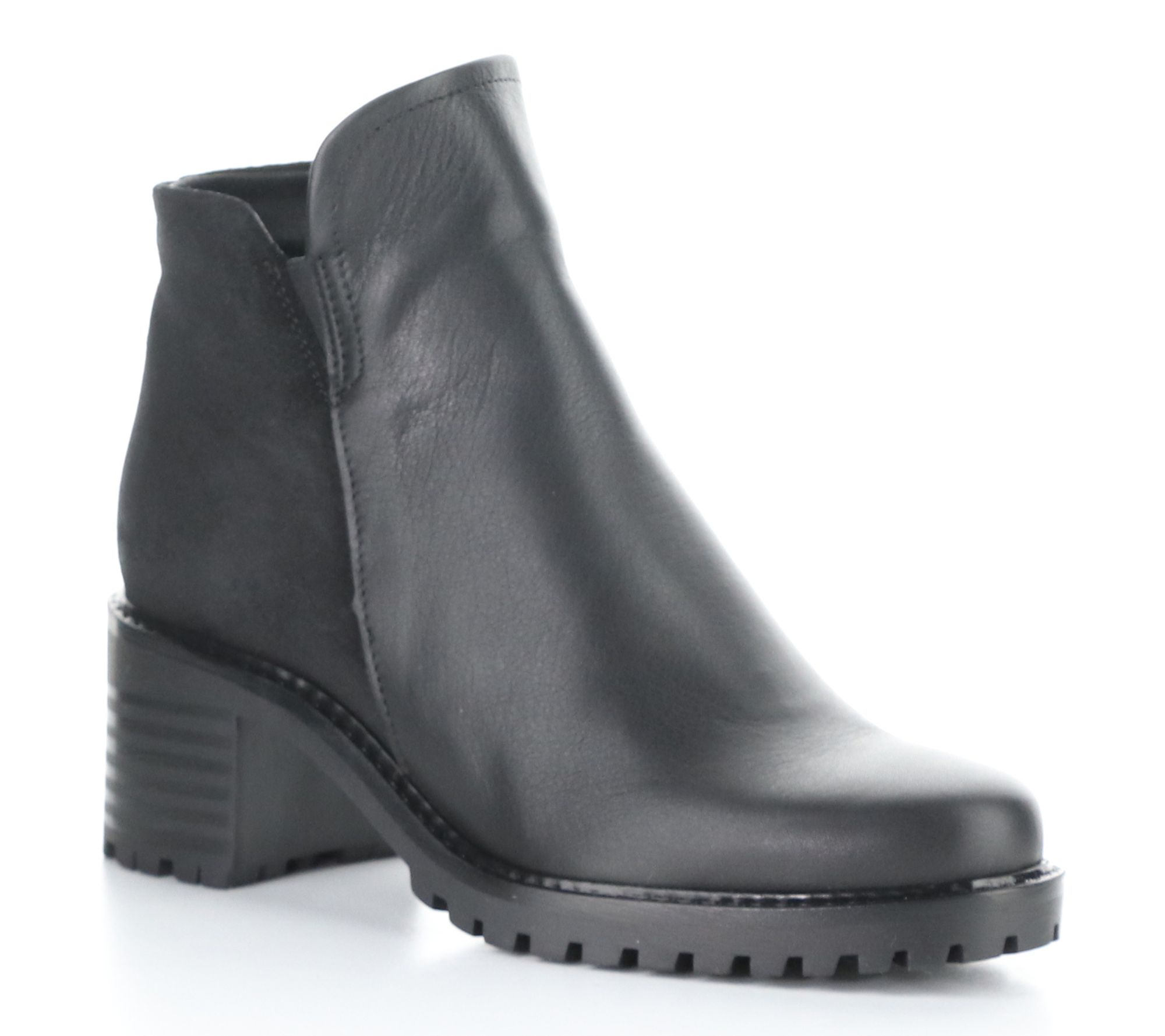 Bos. & Co. Winter Feel/Oil Suede Side Zip Leather Boot - Inara