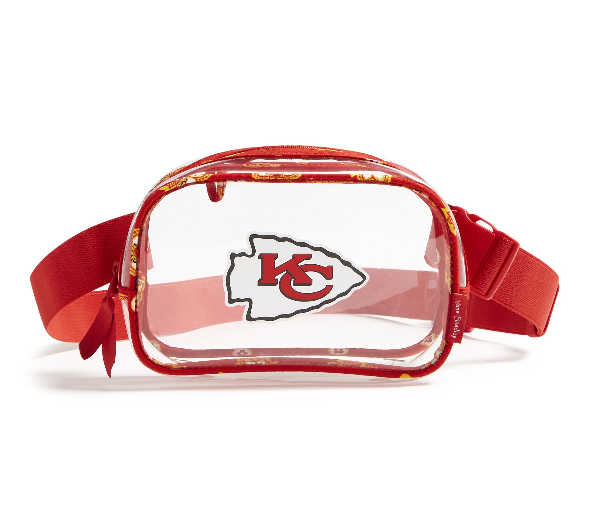 Vera Bradley NFL Small Clear Stadium Belt Bag