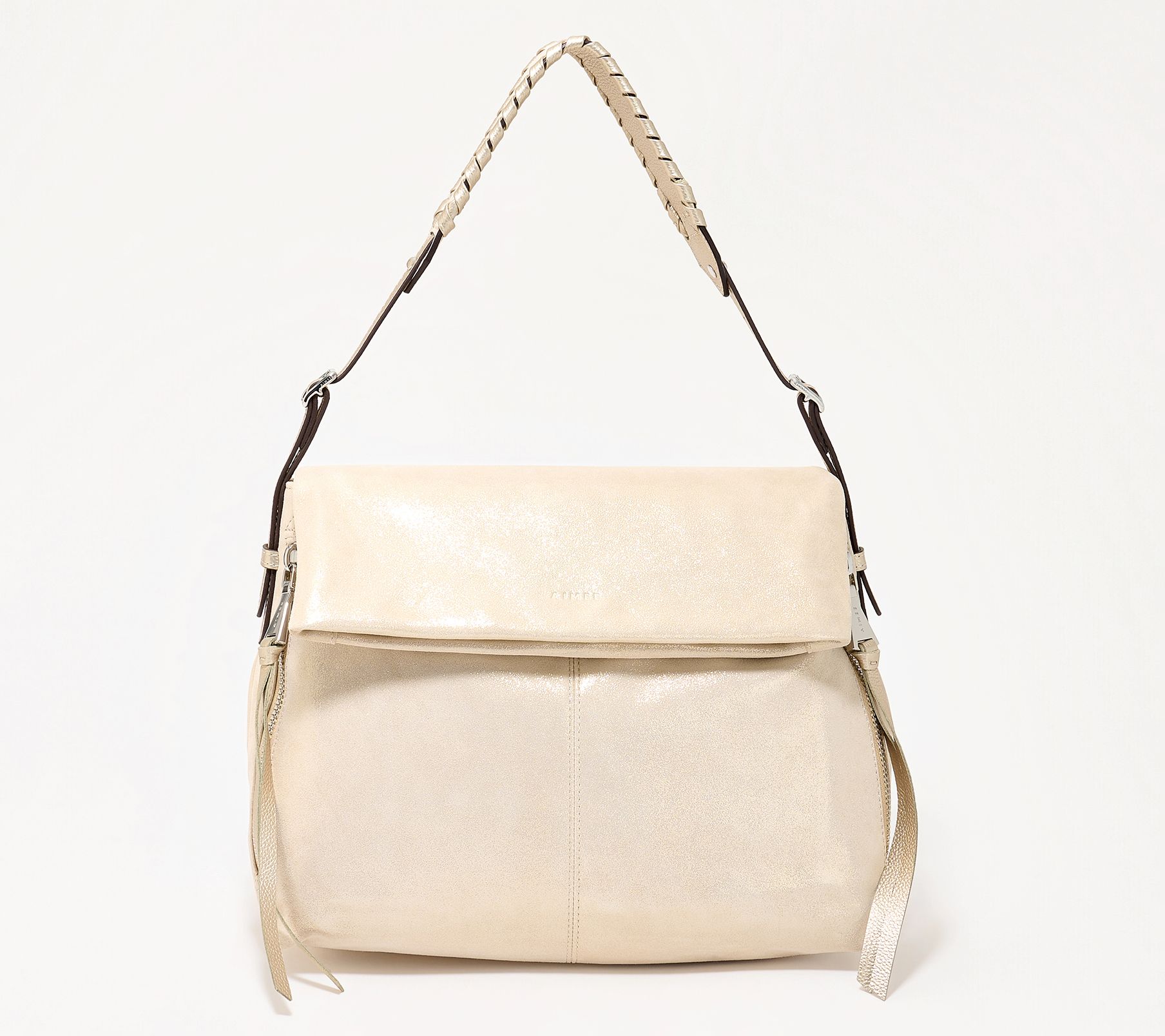 Aimee Kestenberg Bali Double Entry Leather Hobo