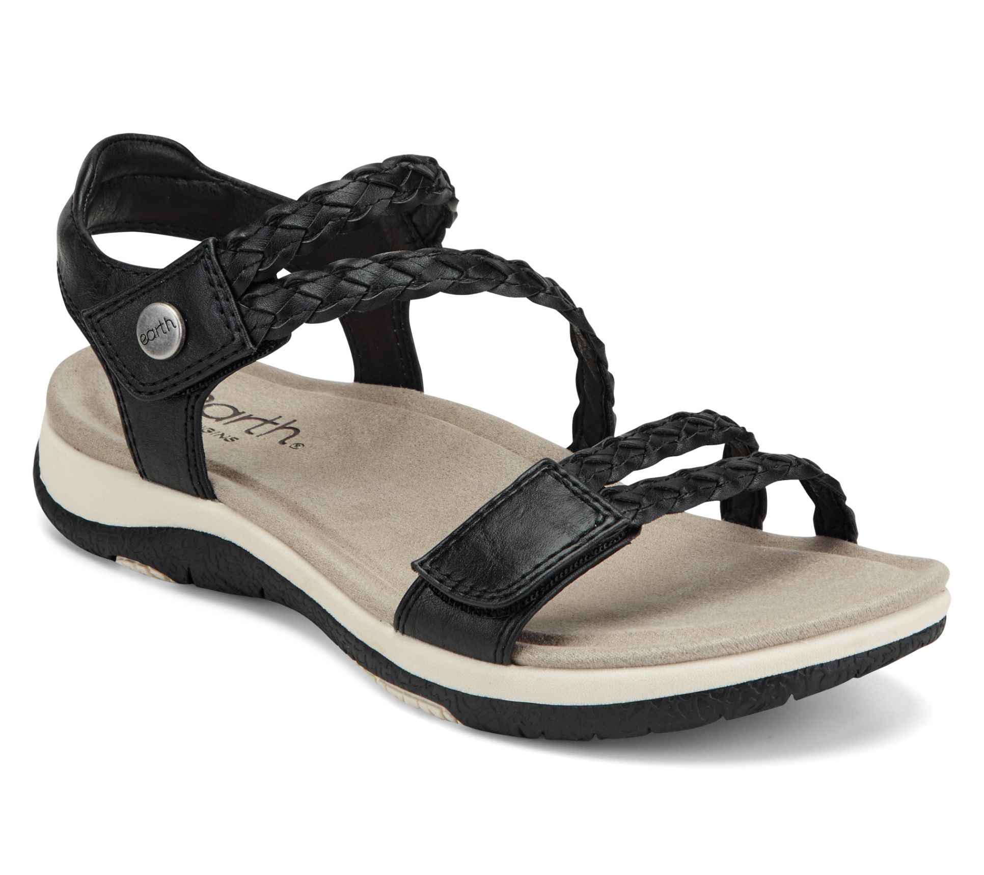 Earth Adjustable Sport Sandals with Braiding -Stelon
