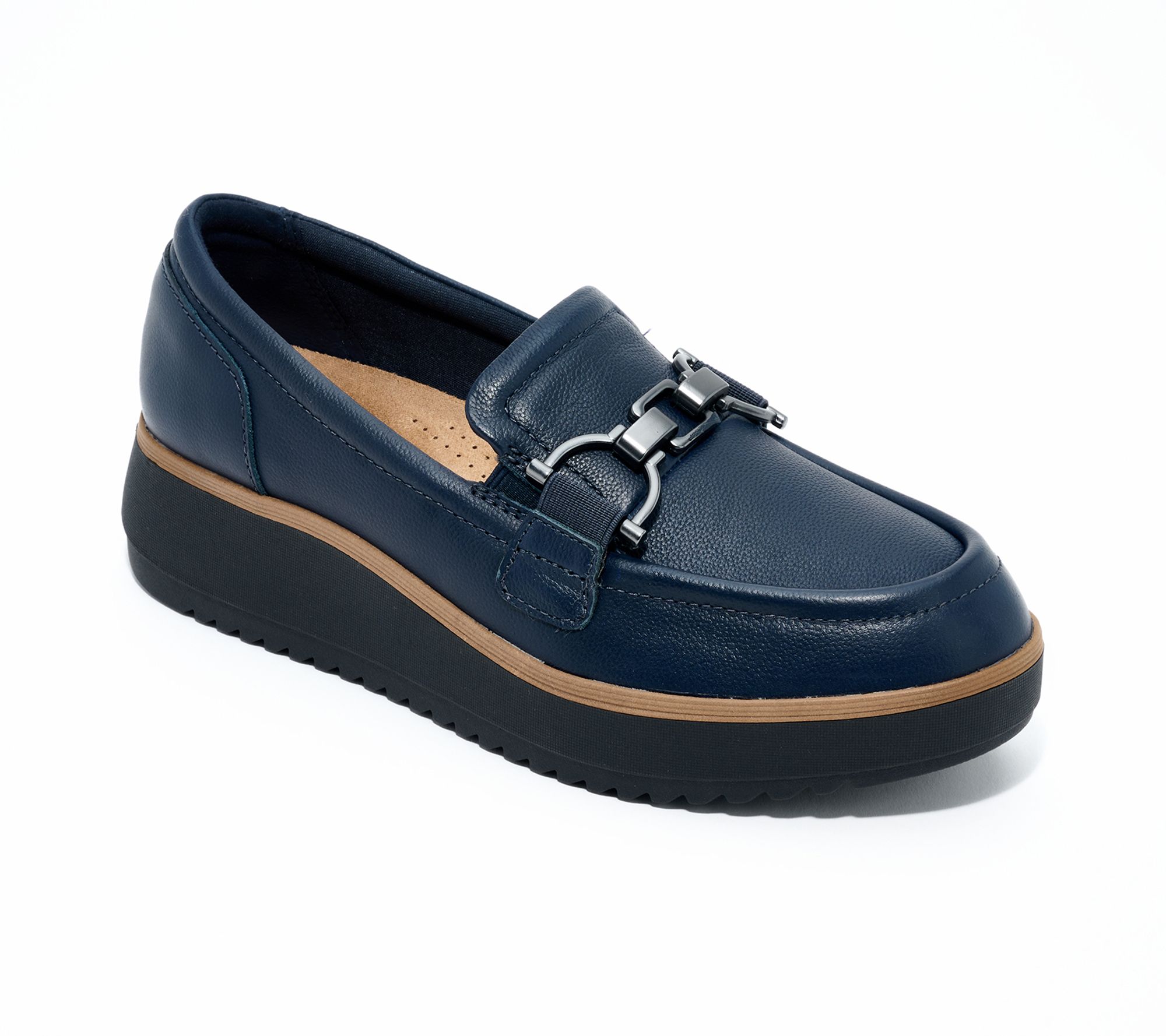 "As Is" Clarks Collection Leather Loafers - Zylah Erin