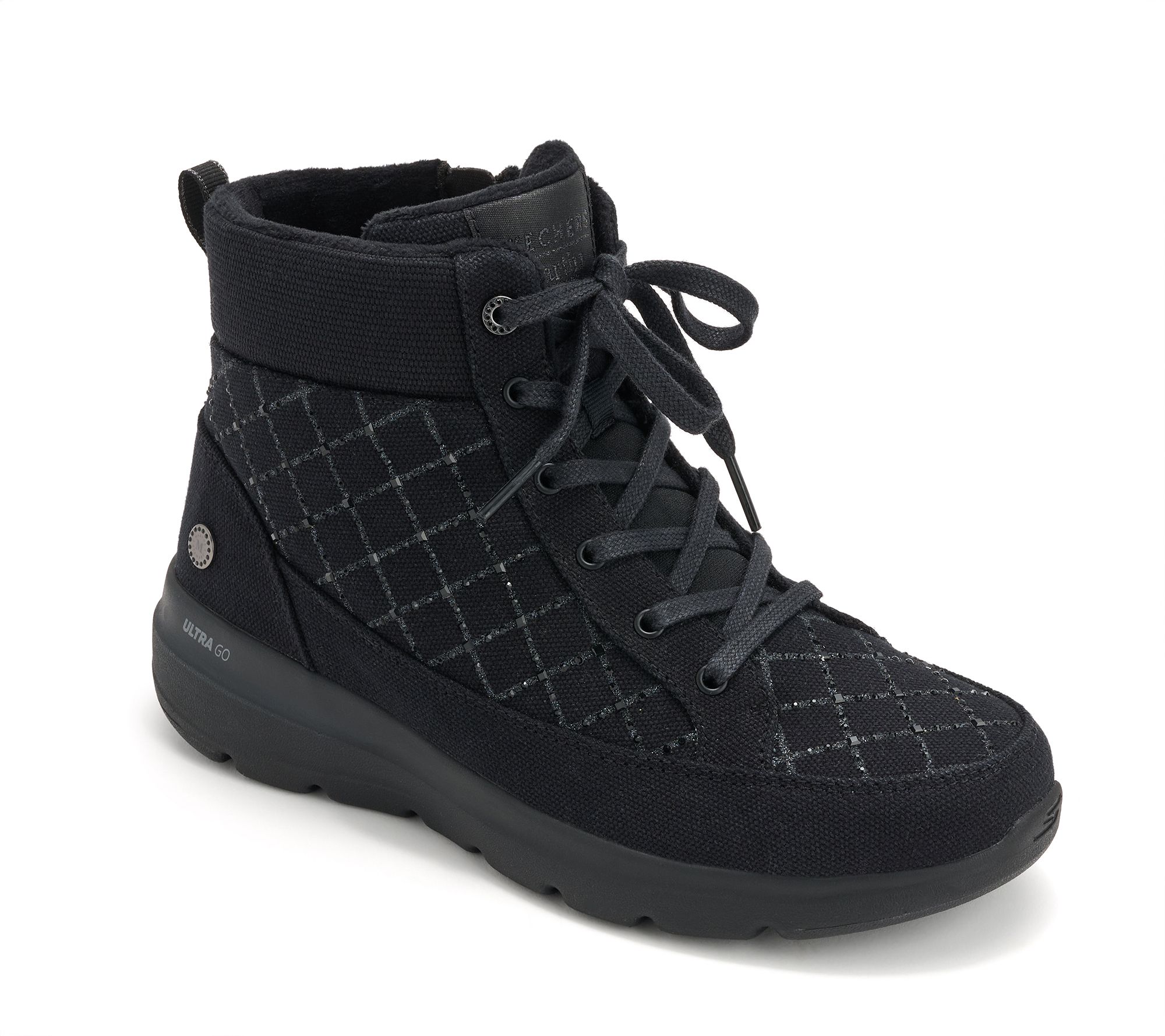 "As Is" Martha Stewart x Skechers On the GO Lace Up Hiker Boots