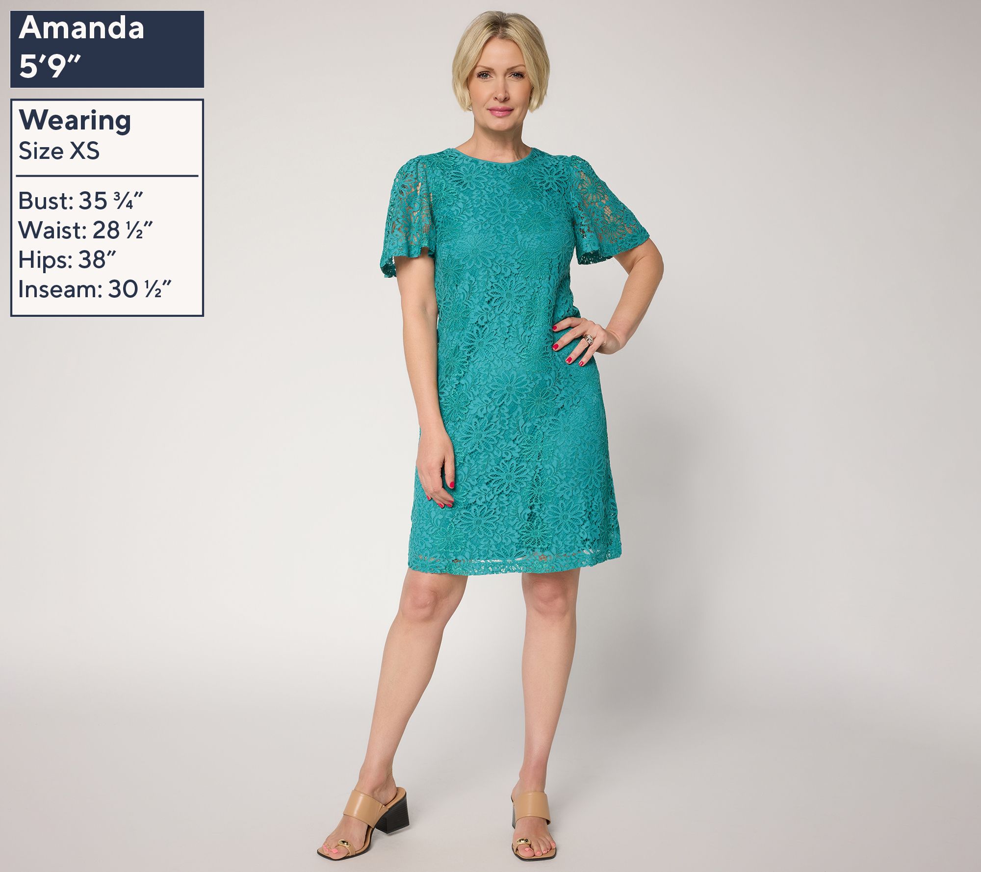 nicole miller navy lace dress Nicole Miller Petal Lace Dress Mesh V-Neck Mini Navy Black US 6