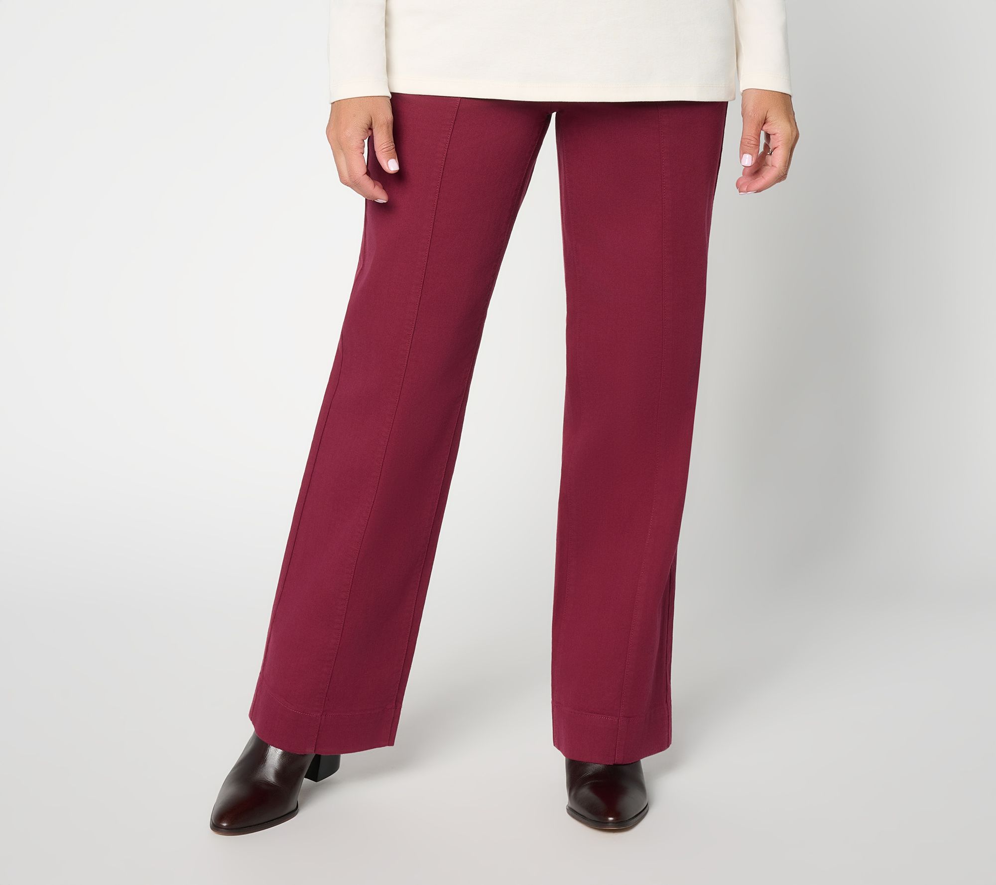 Belle by Kim Gravel Regular Twill TripleLuxe Traveler Jeans