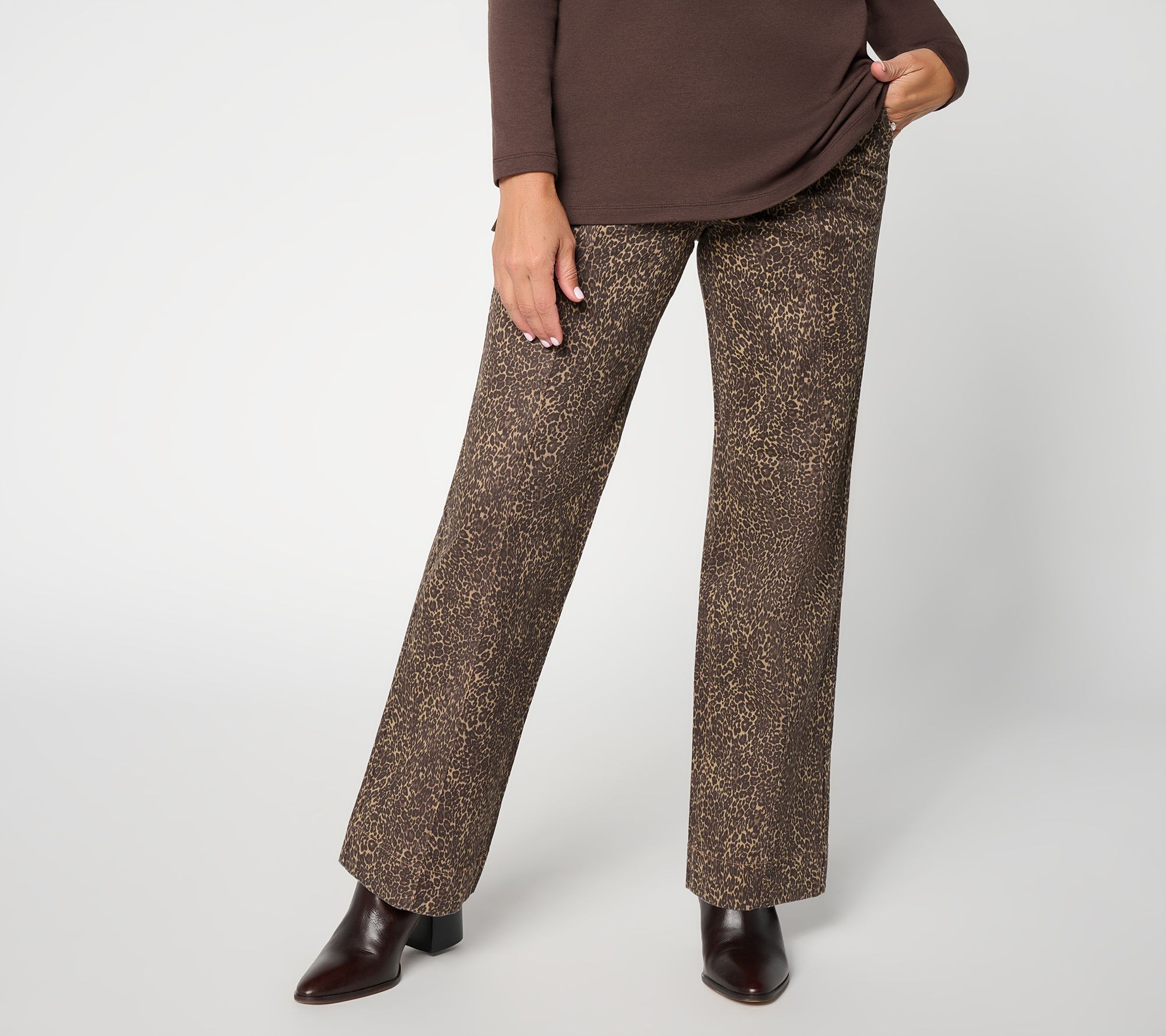 Belle by Kim Gravel Regular Twill TripleLuxe Traveler Jeans