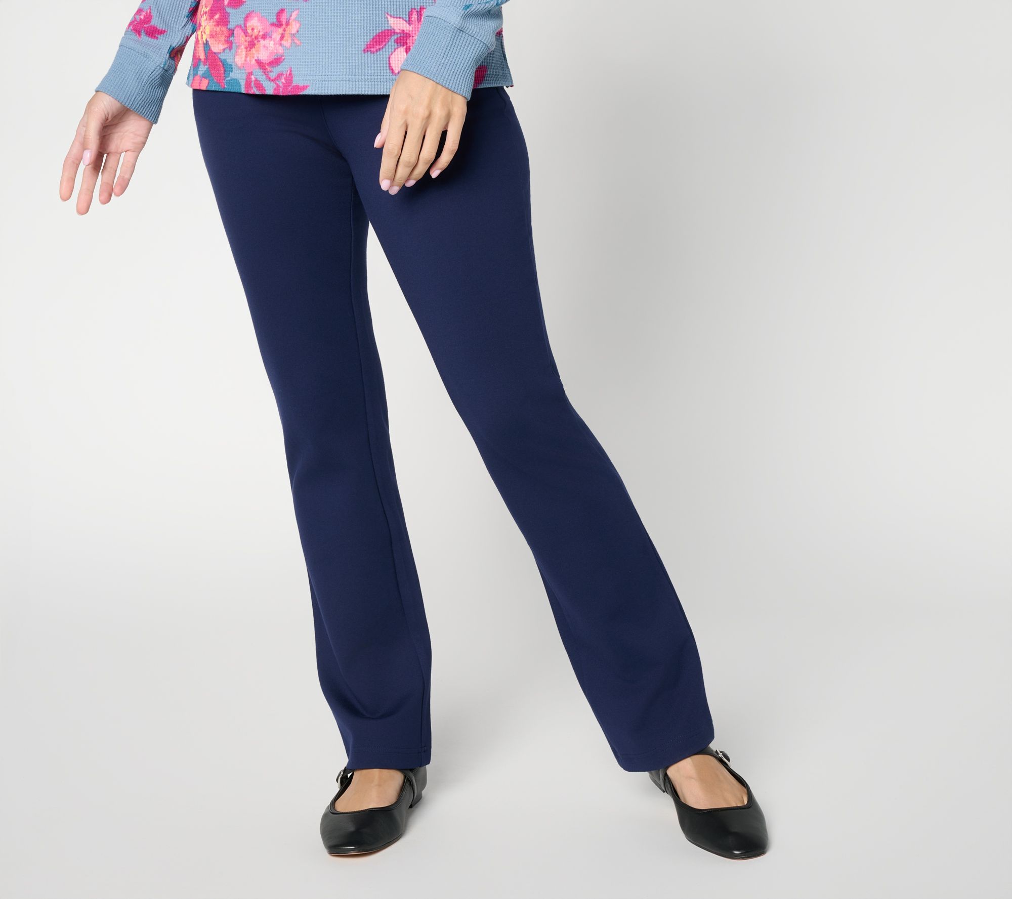 Belle by Kim Gravel Regular Perfect Ponte Baby Boot Pants