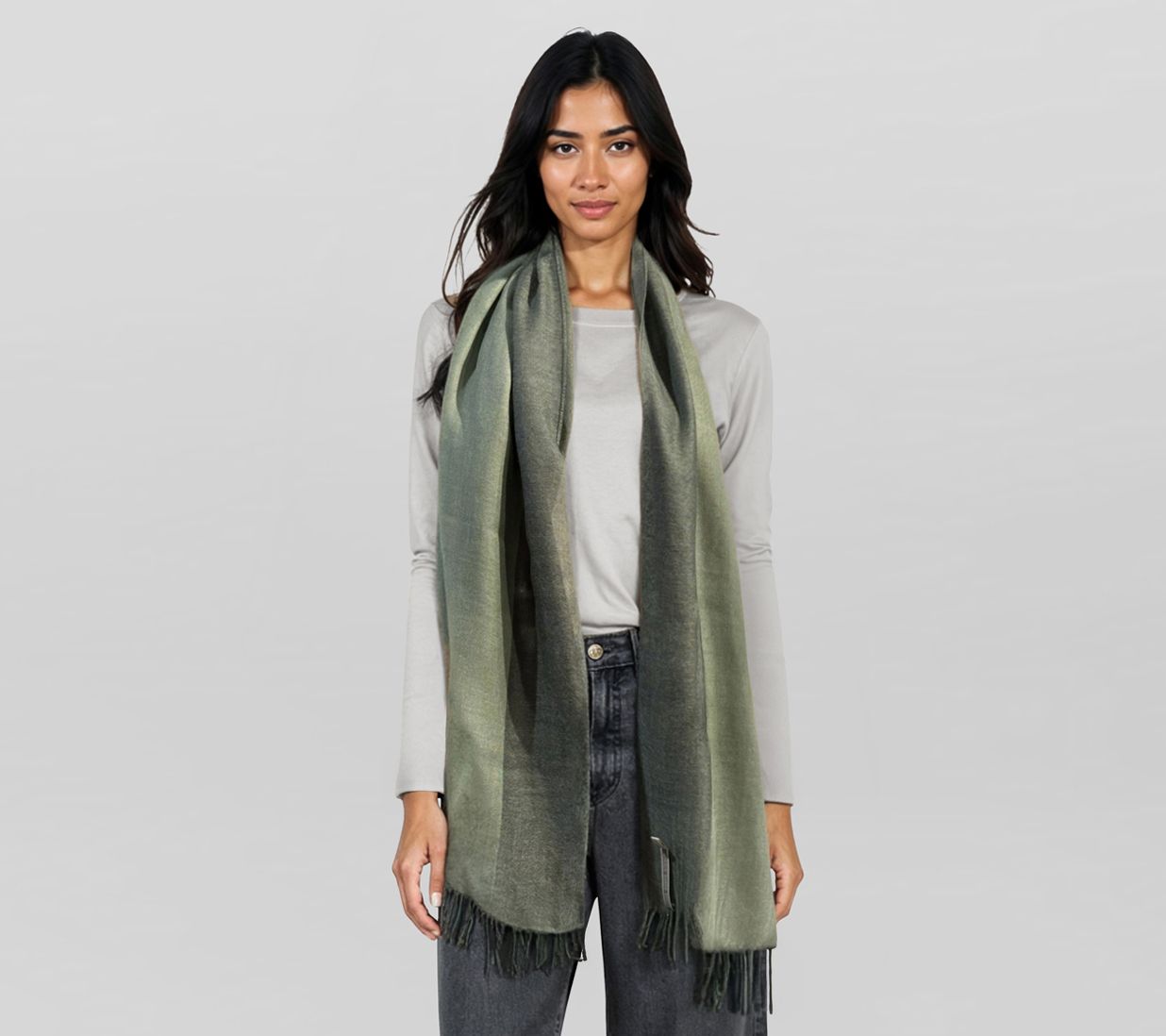 alicia adams Alpaca & Silk Blend Derby Wrap