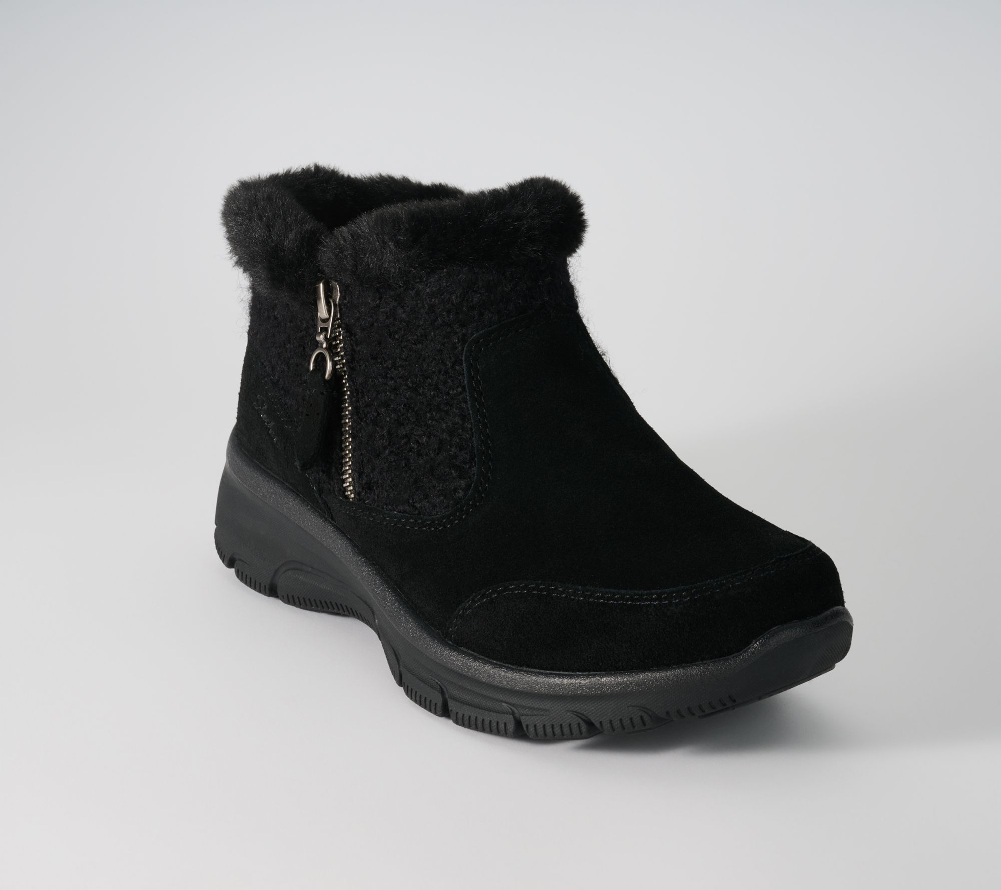 Skechers Easy Going Sparkle Knit Water-Repellent Boots