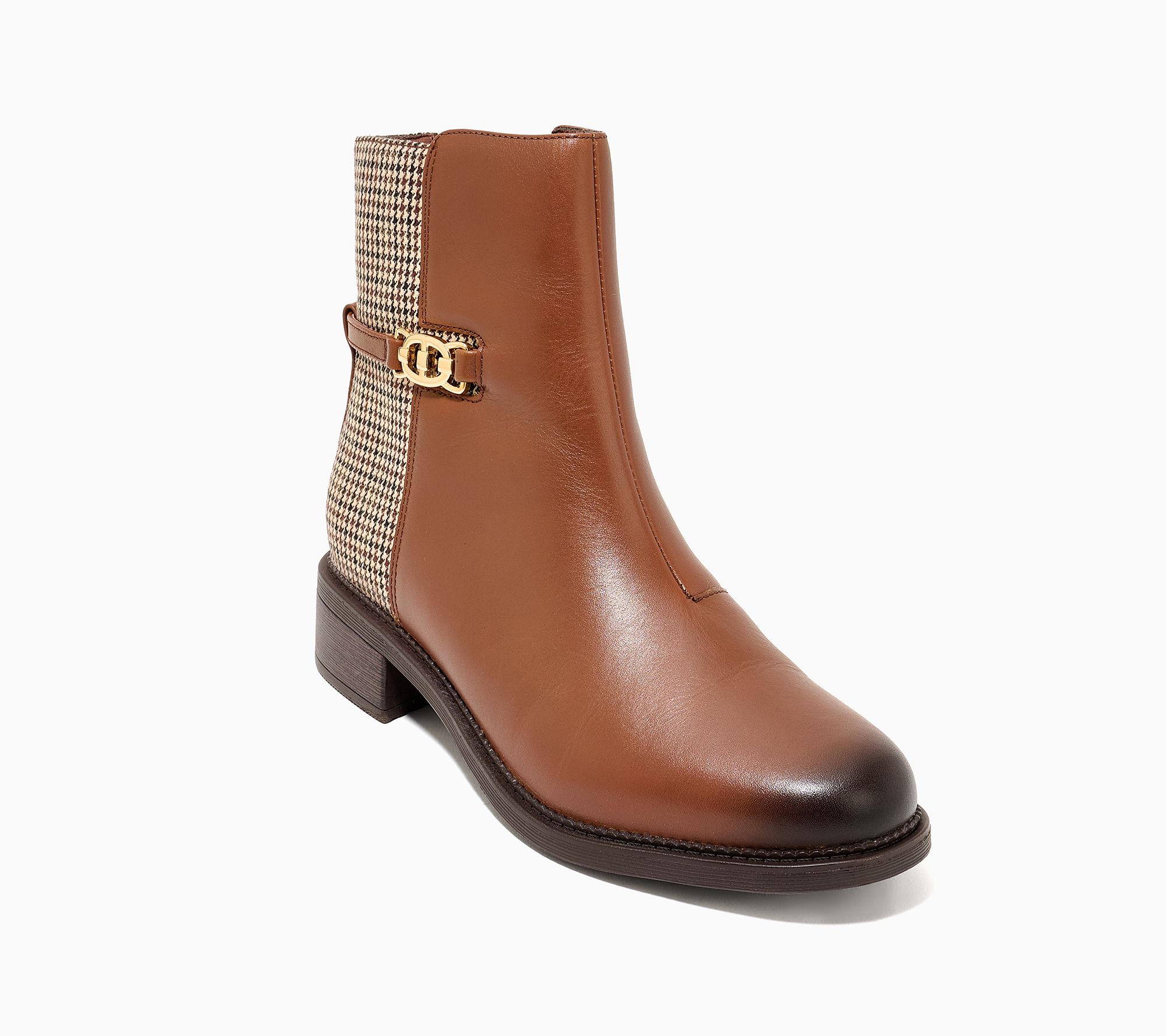 Clarks Collection Leather Booties -Maye Kaylie