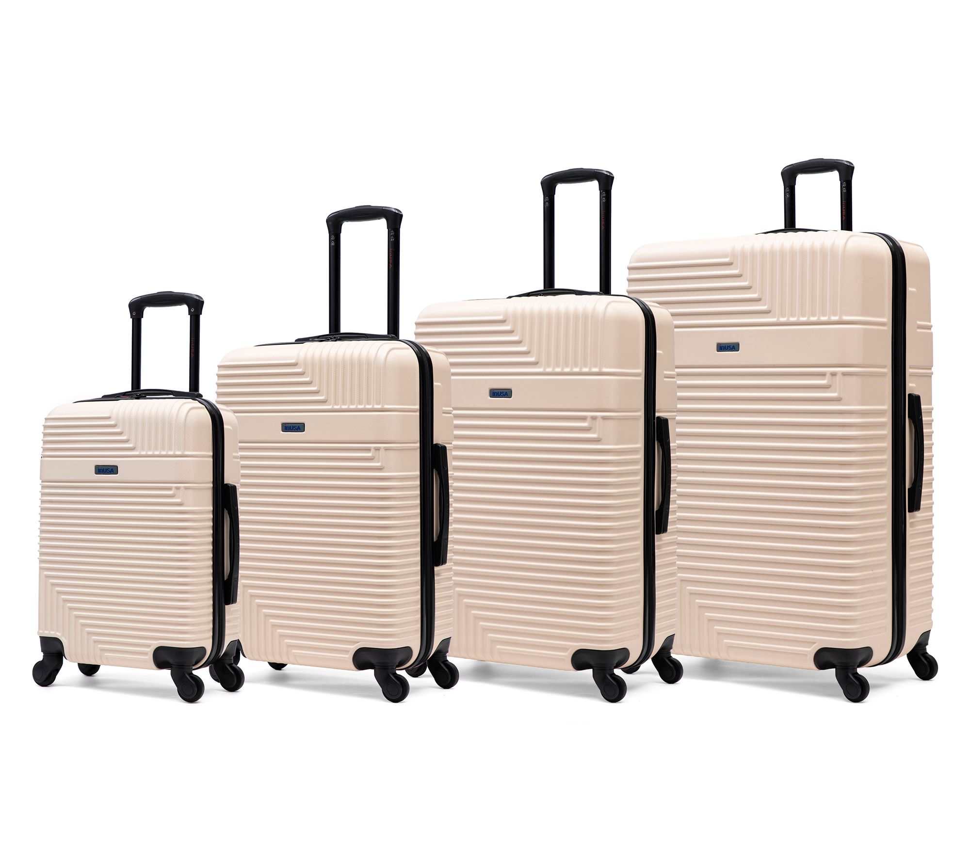 InUSA Resilience Lightweight Hardside 4 Piece Set