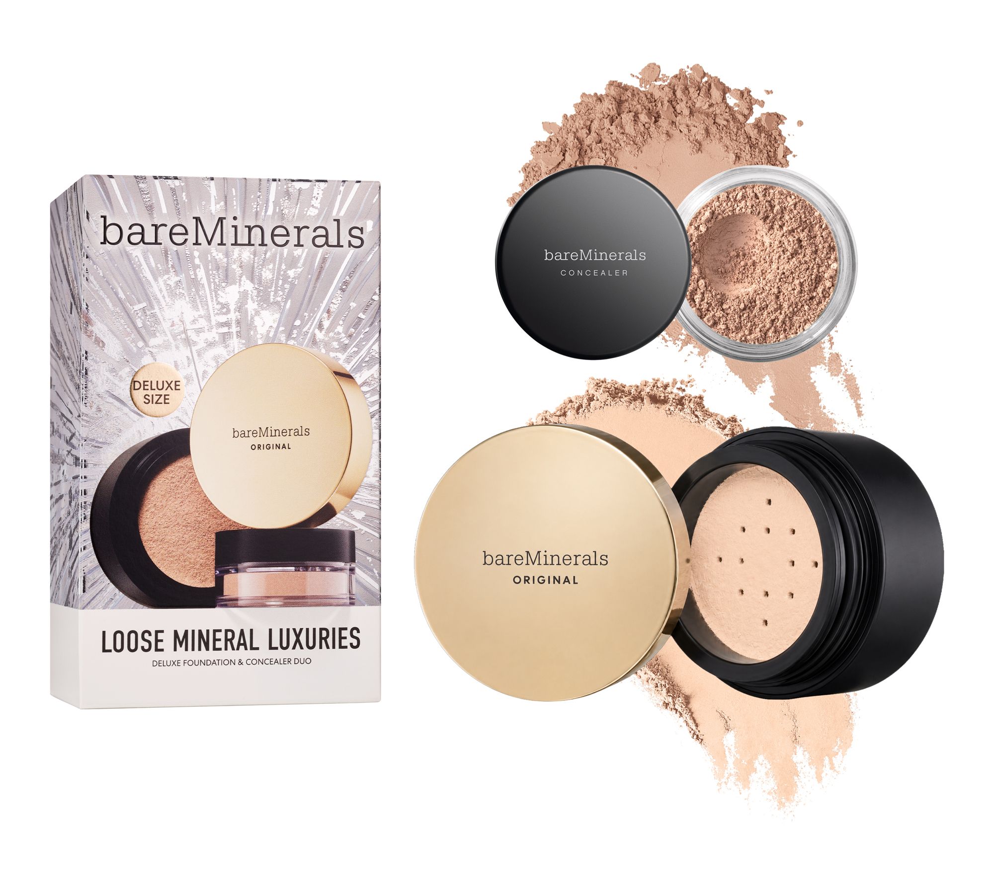  bareMinerals Original Loose Foundation with Deluxe Bisque Concealer
