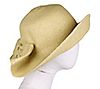 Karla Hanson Women's Straw Hat with Bow, 1 of 6