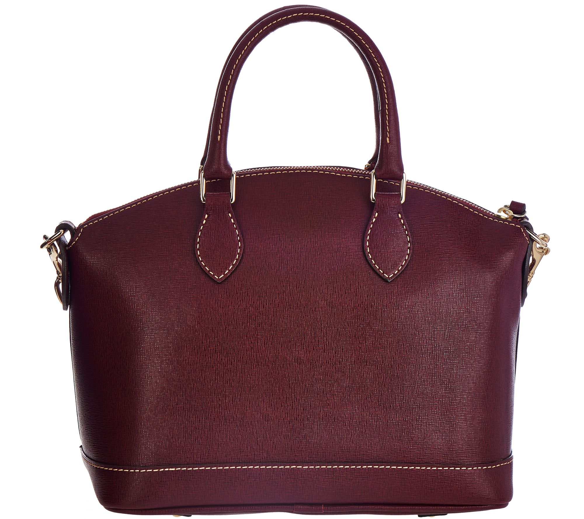 dooney & bourke saffiano leather darcy satchel