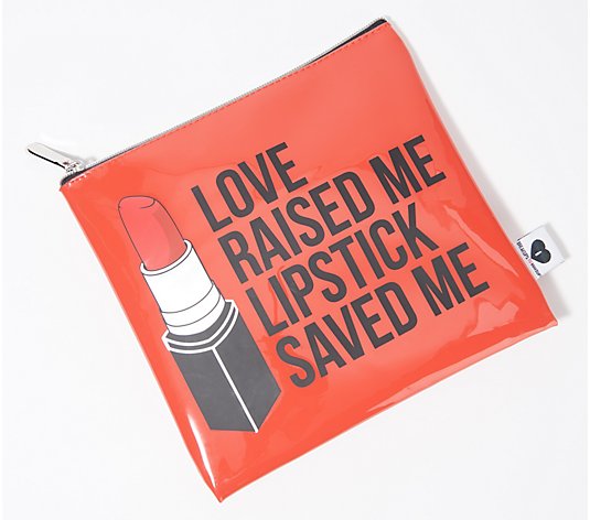 "As Is" Breakups to Makeup Plastic Jelly Pouch