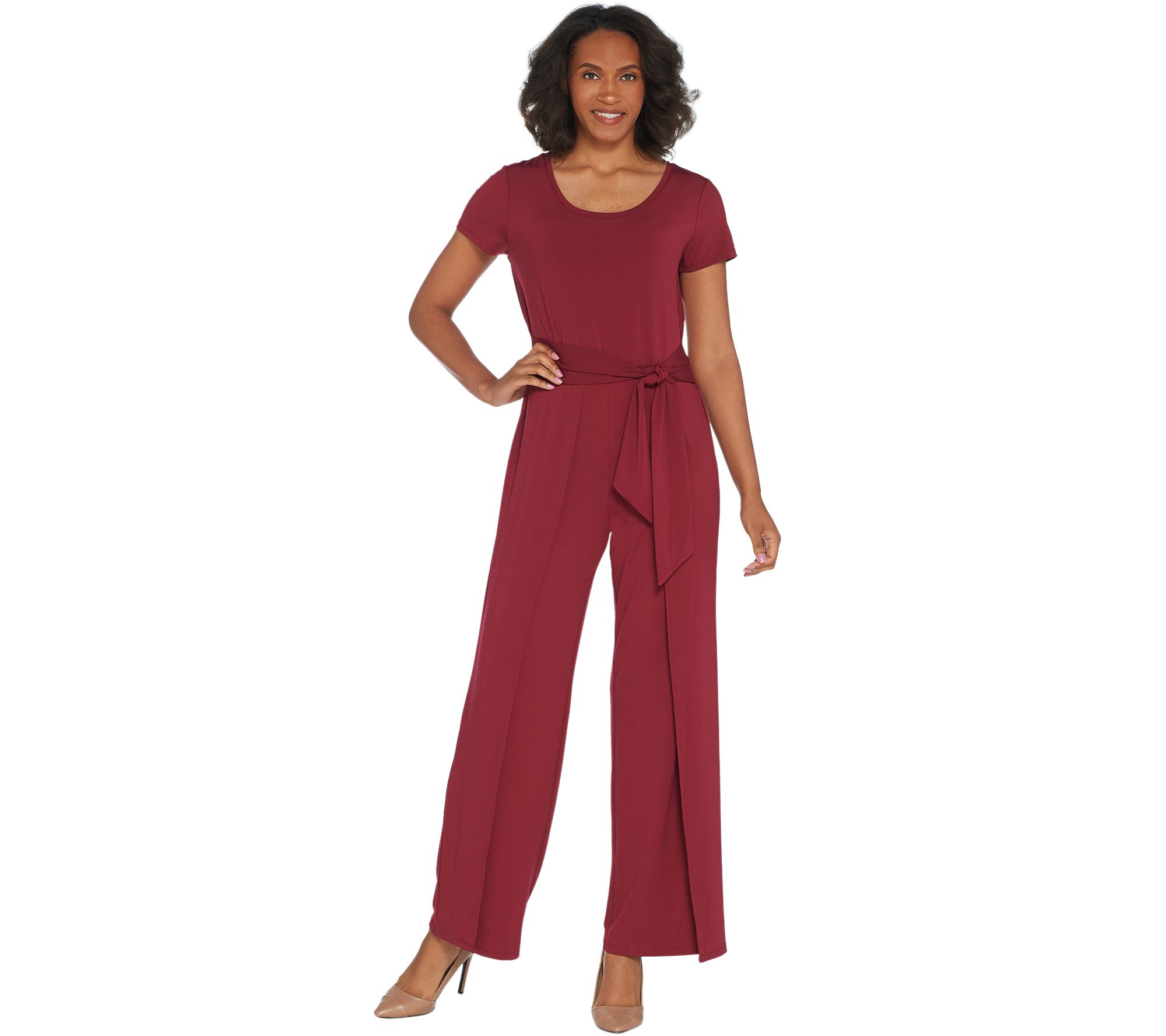 h by halston jumpsuit