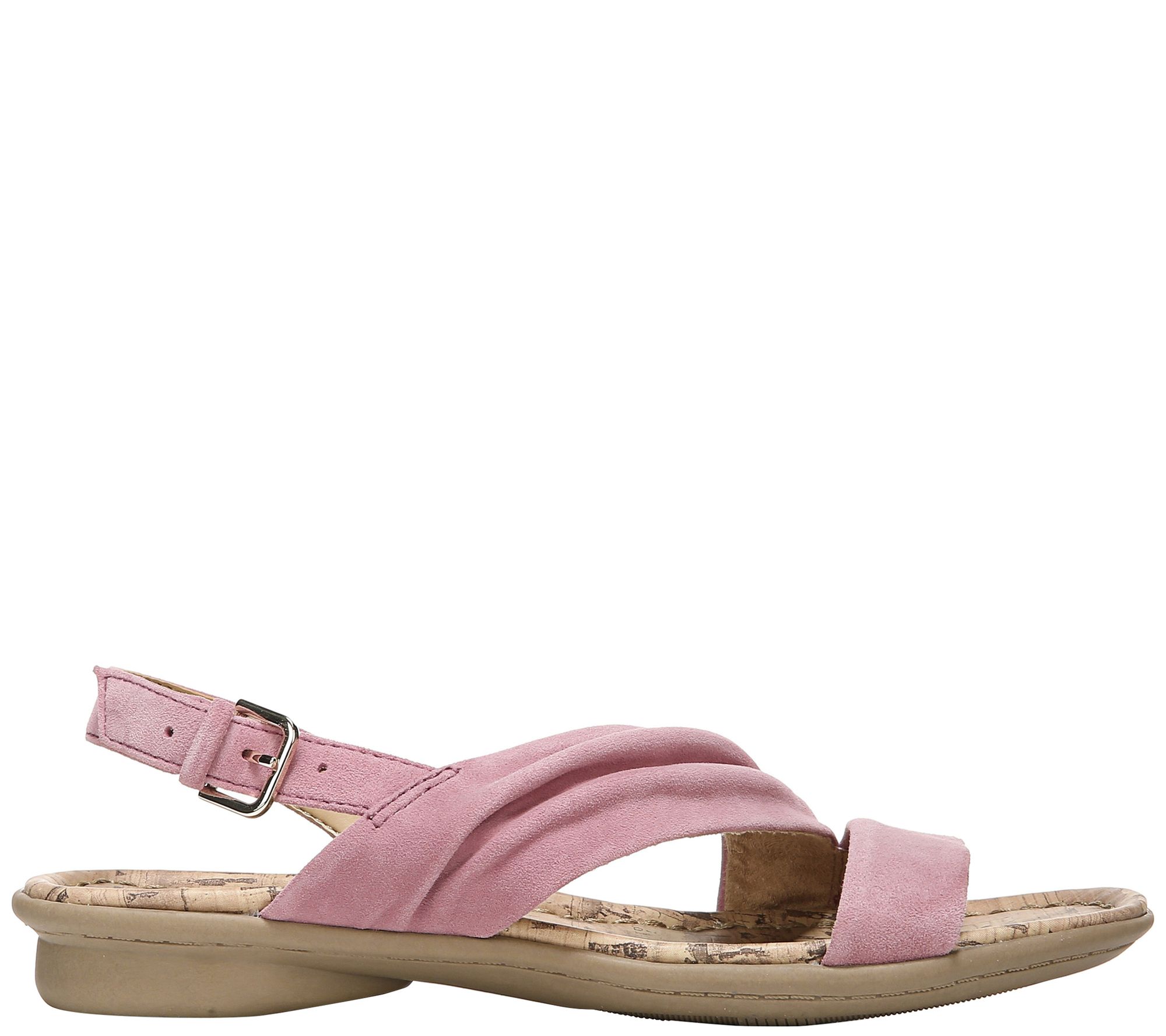 Naturalizer Casual Leather Sandals - Wyn - QVC.com