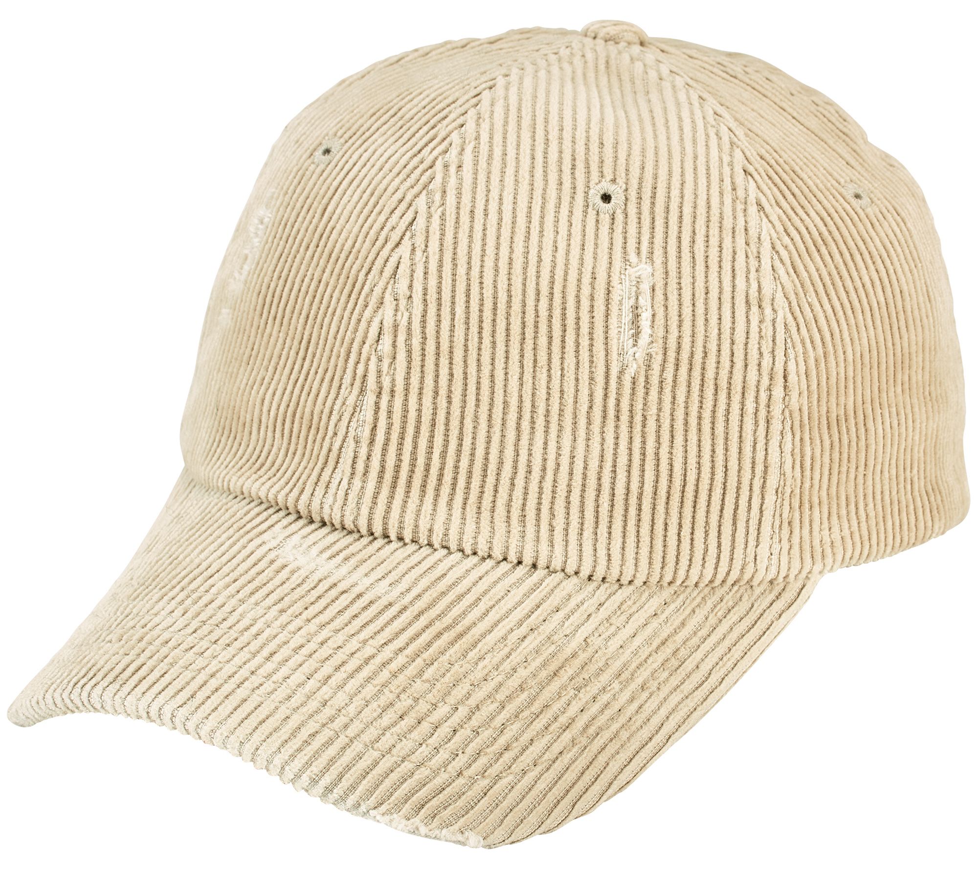 San Diego Hat Co. Distressed Cord Ball Cap