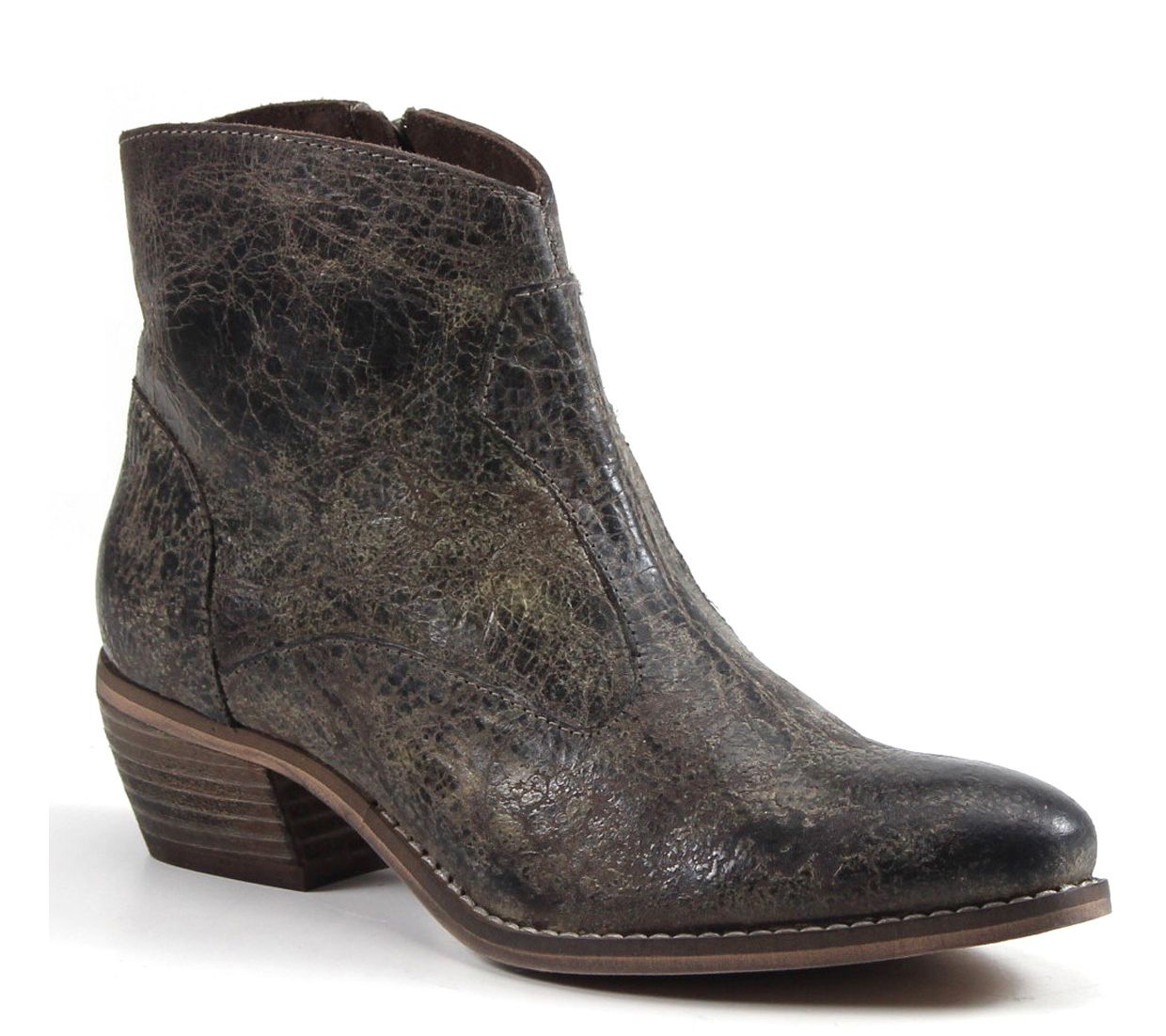 diba madison side zip heeled bootie