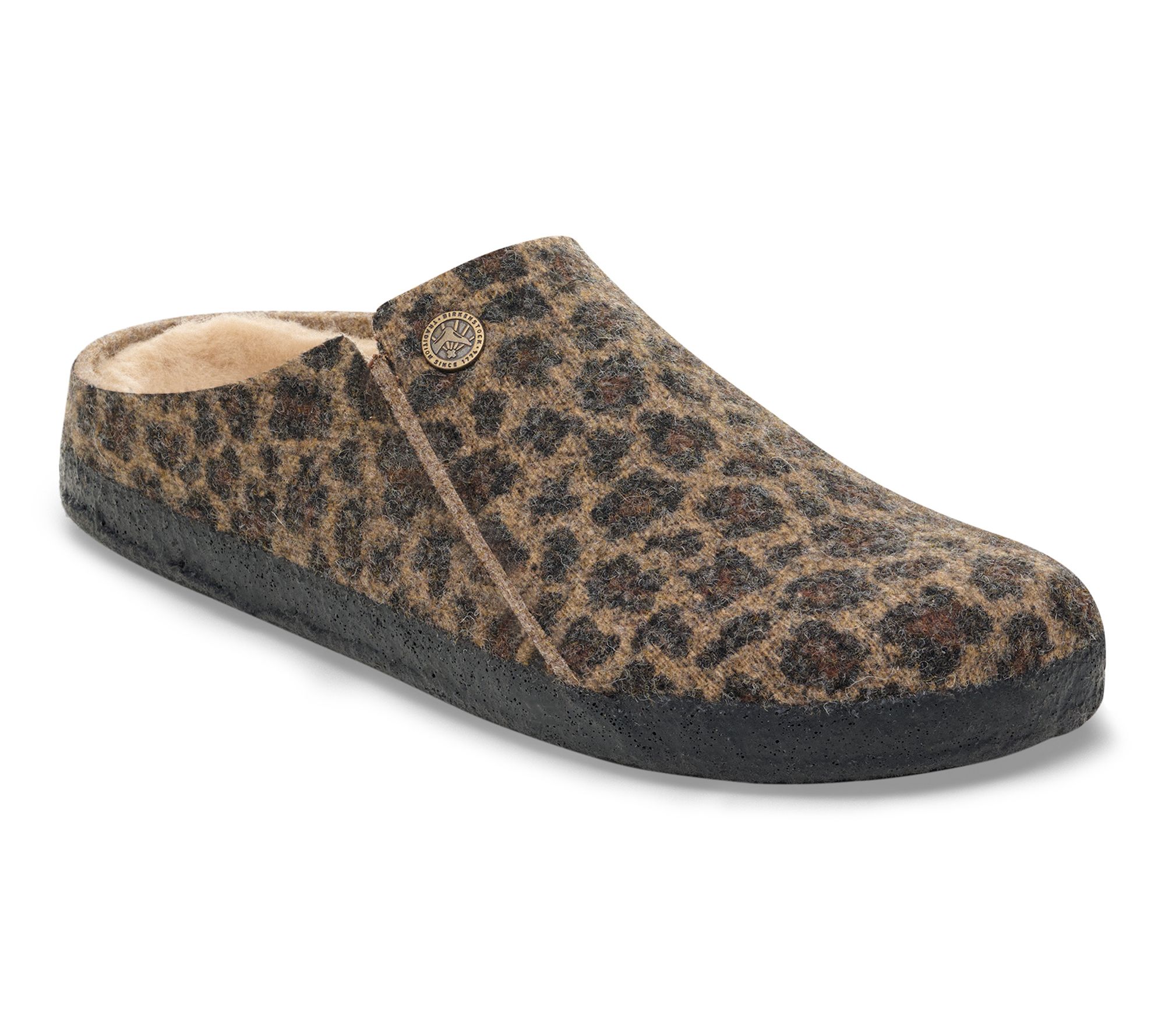 Birkenstock Wool Felt Shearling Slipper - Zermatt