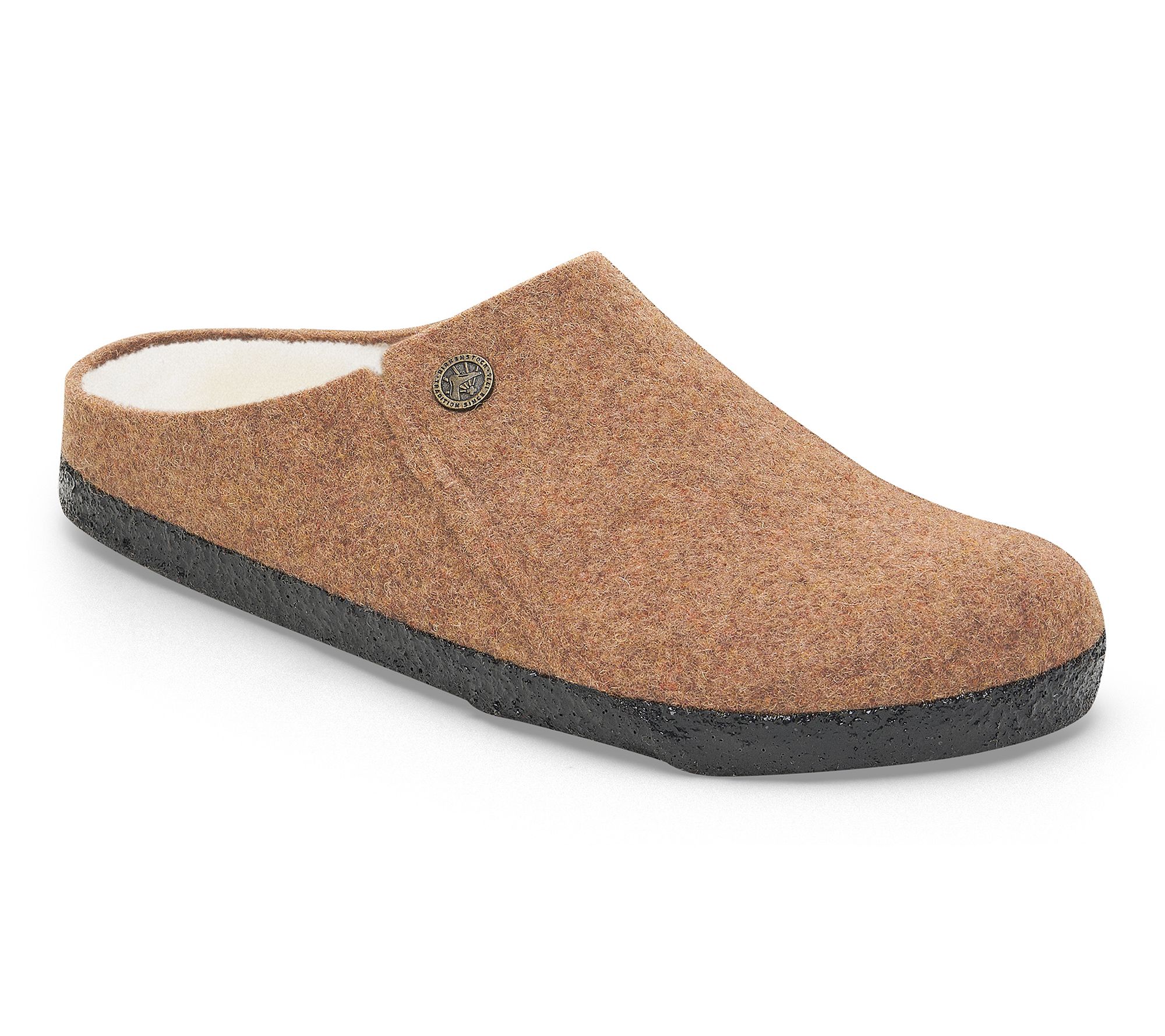 Birkenstock Wool Felt Shearling Slipper - Zermatt