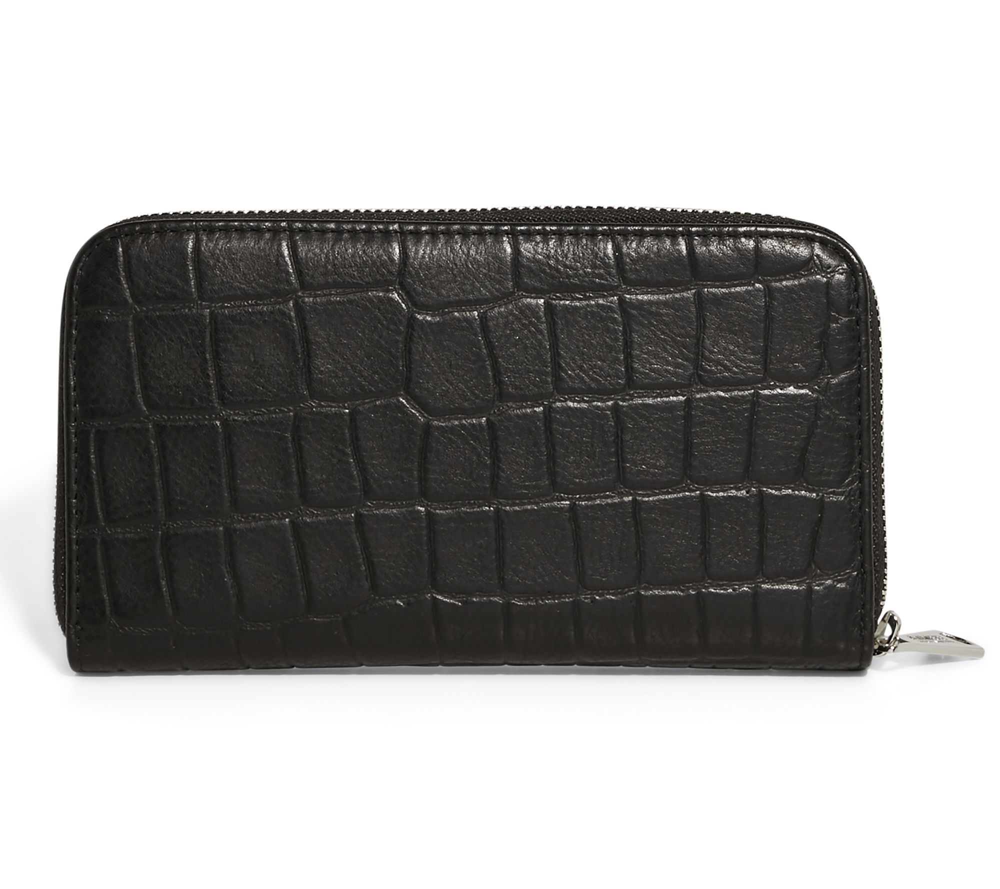 Aimee Kestenberg Jesse Large Zip Around Leather Wallet - QVC.com