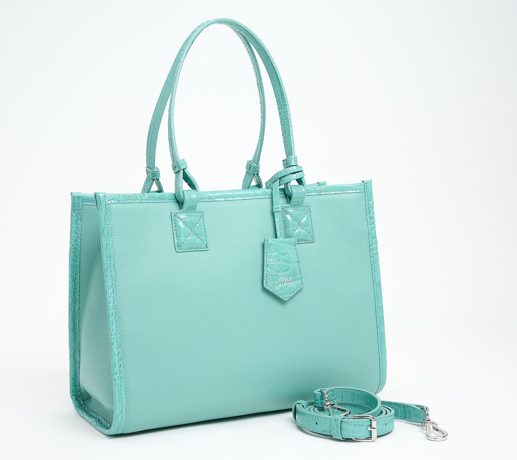 As Is Vince Camuto Leather Byron Tote