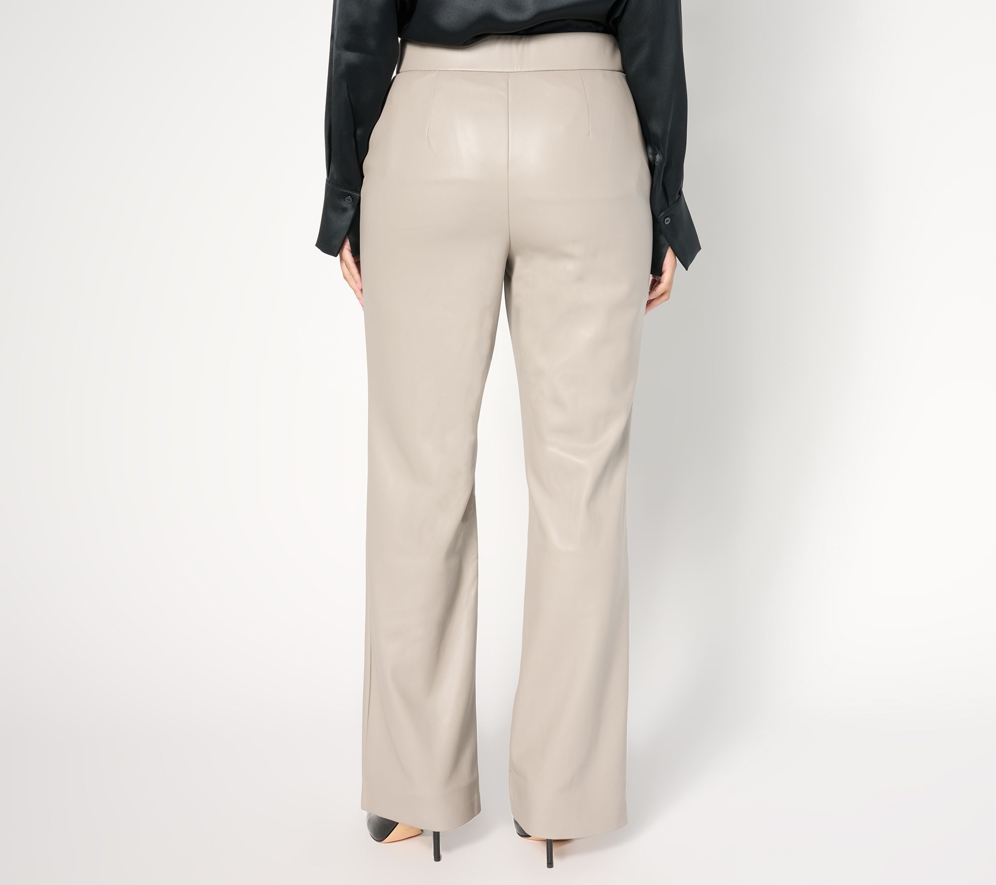 フェティコ　FAUX-LEATHER SATIN TROUSERS FAUX-LEATHER SATIN TROUSERS – FETICO Official Online Shop
