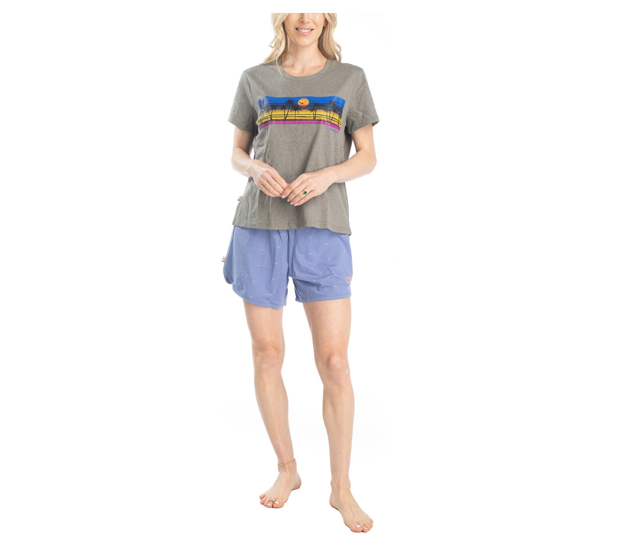 Ocean Pacific Daybreakers Tee and 5" Short Set