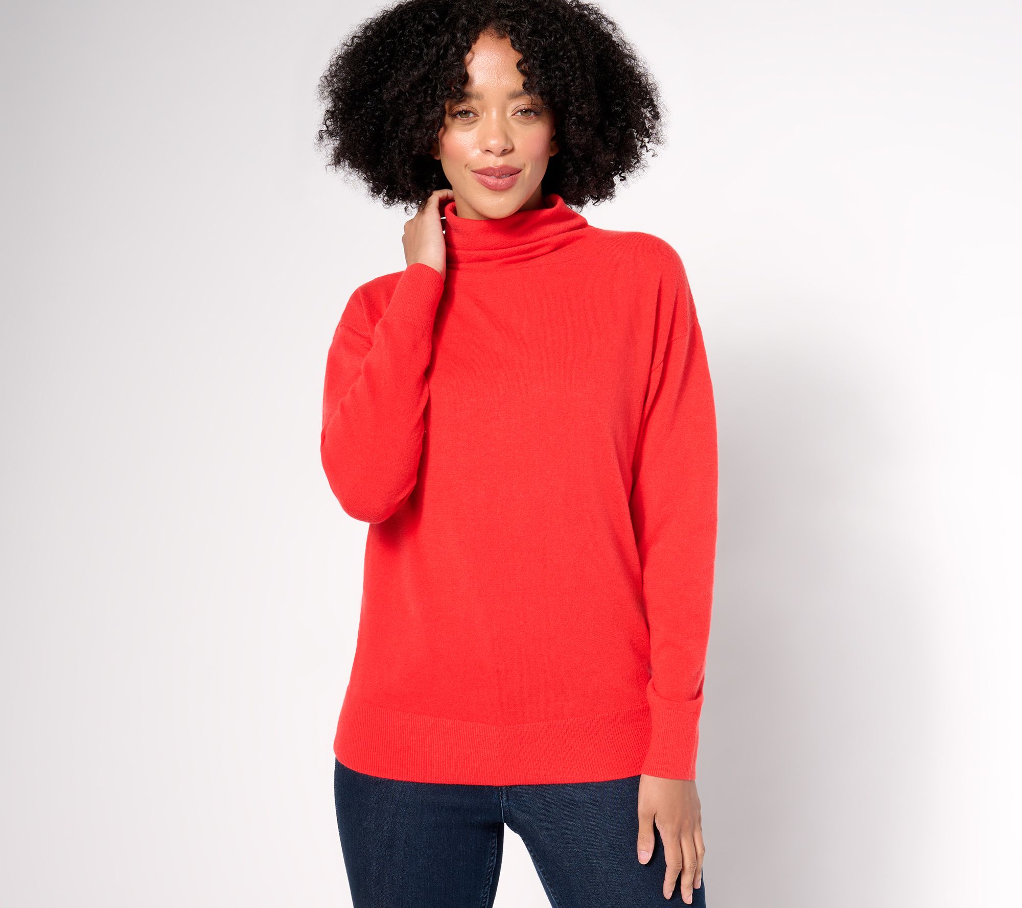 Qvc turtleneck sweaters best sale