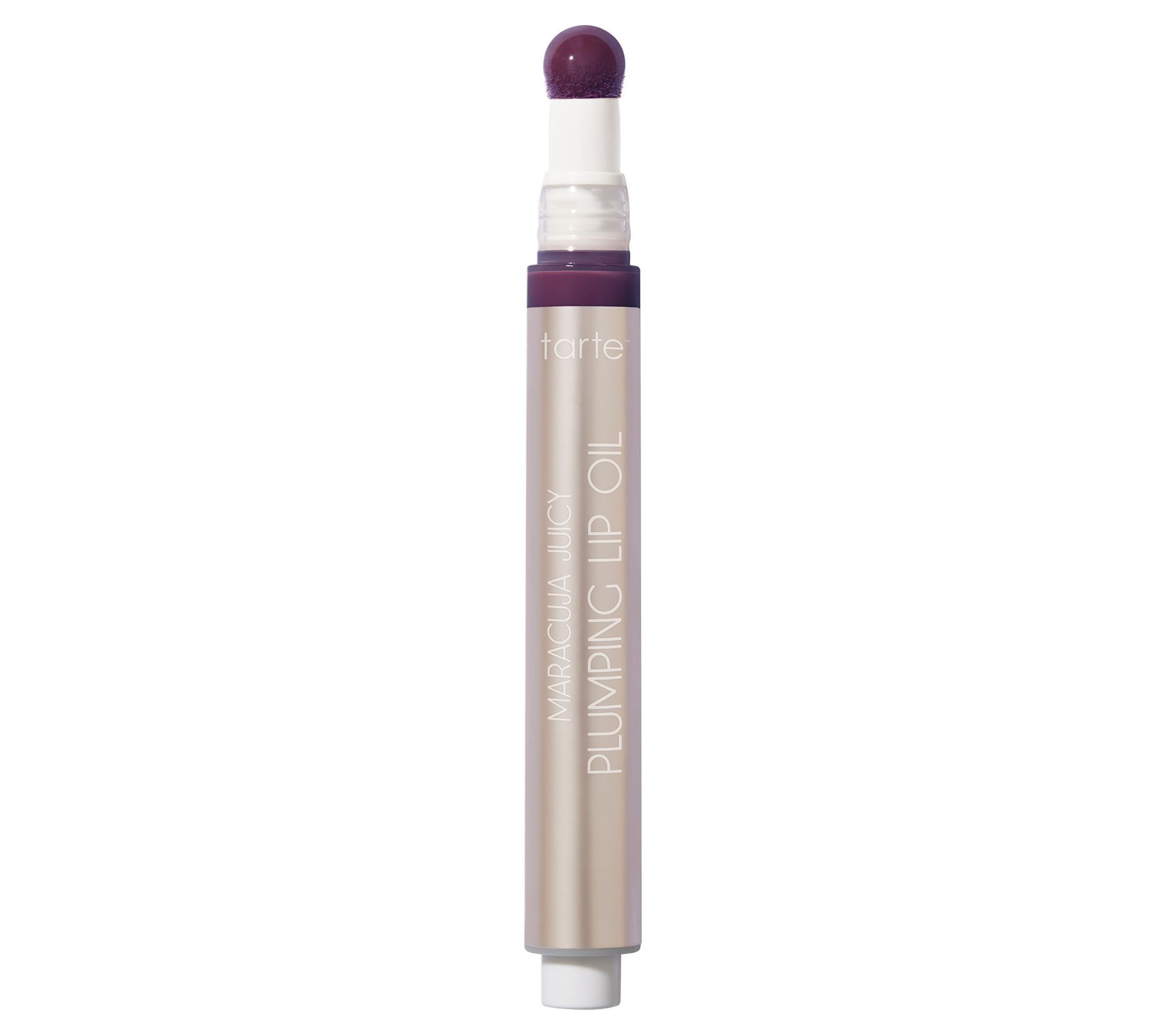 tarte maracuja juicy plumping lip oil
