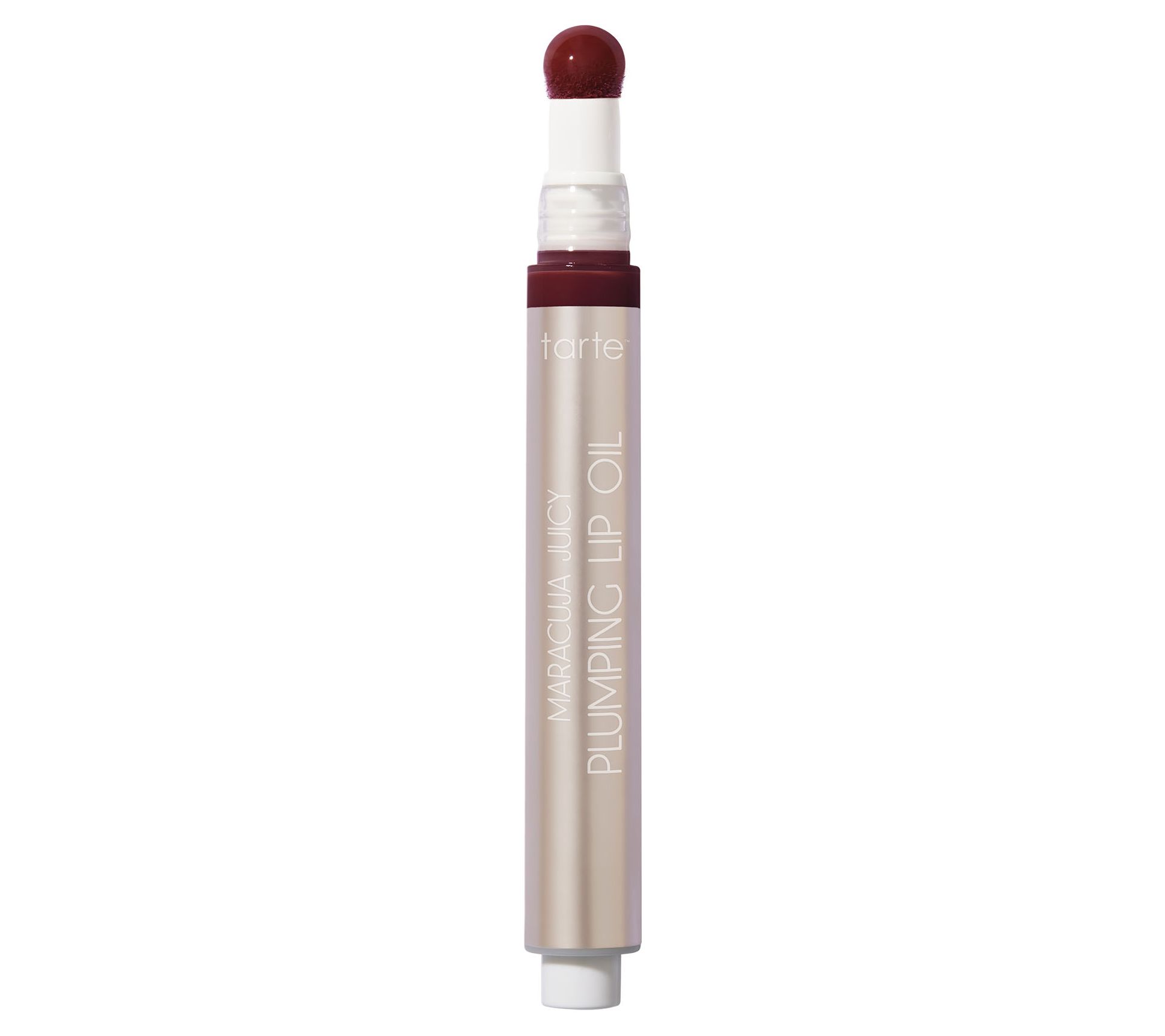 tarte maracuja juicy plumping lip oil