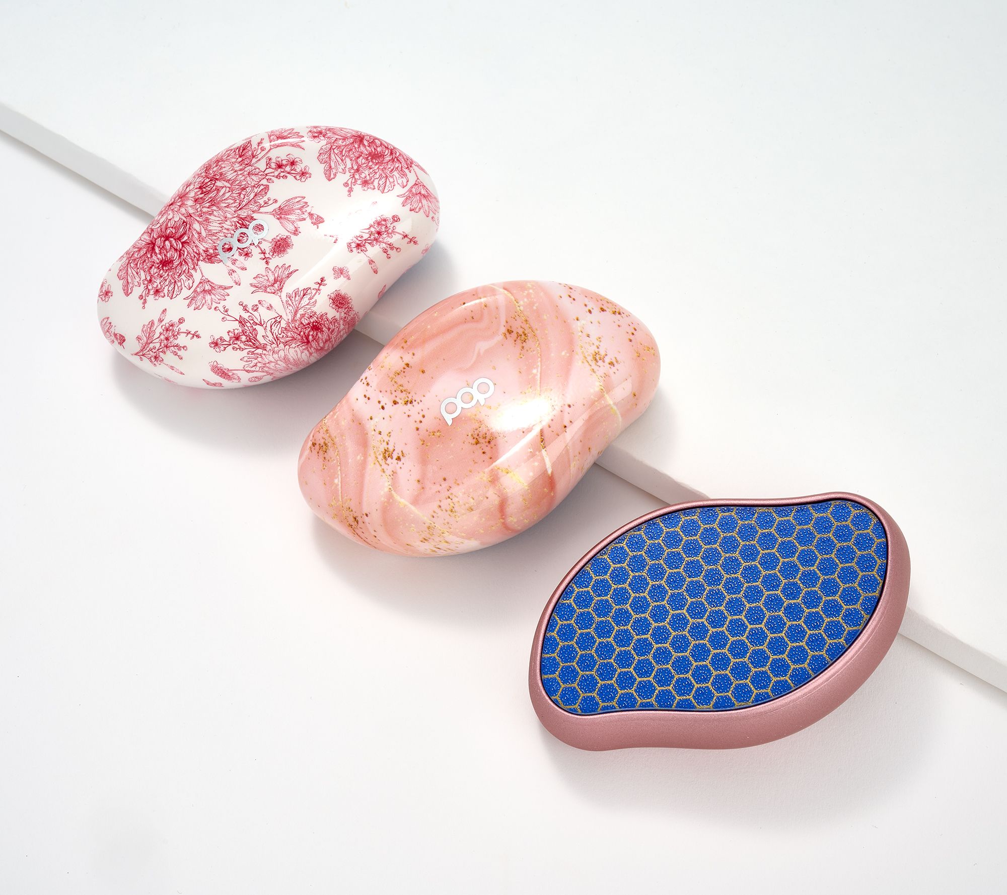 Pop Sonic Mango Nano Glass Foot File Trio