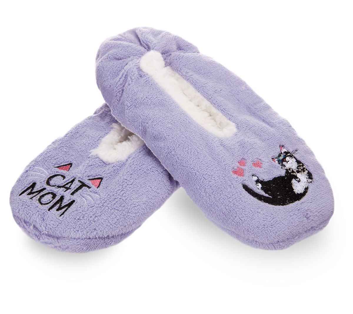 MeMoi Women's Sherpa-Lined Conversational Slippers