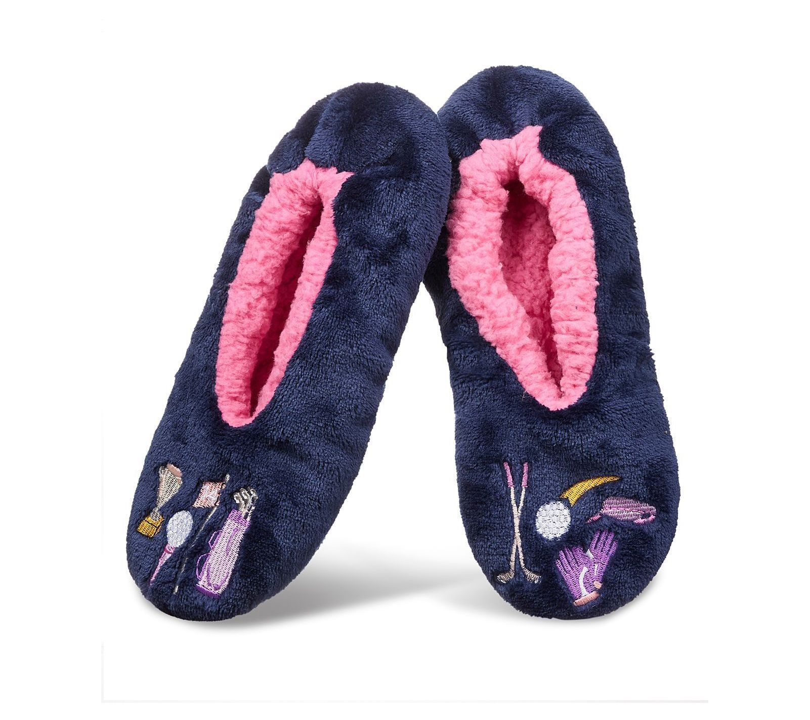 MeMoi Women's Sherpa-Lined Conversational Slipp ers