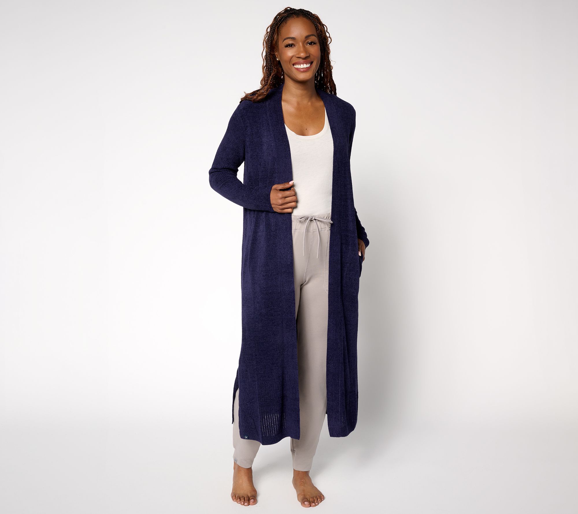 Barefoot Dreams CozyChic Ultra Lite Pointelle Everything Cardigan