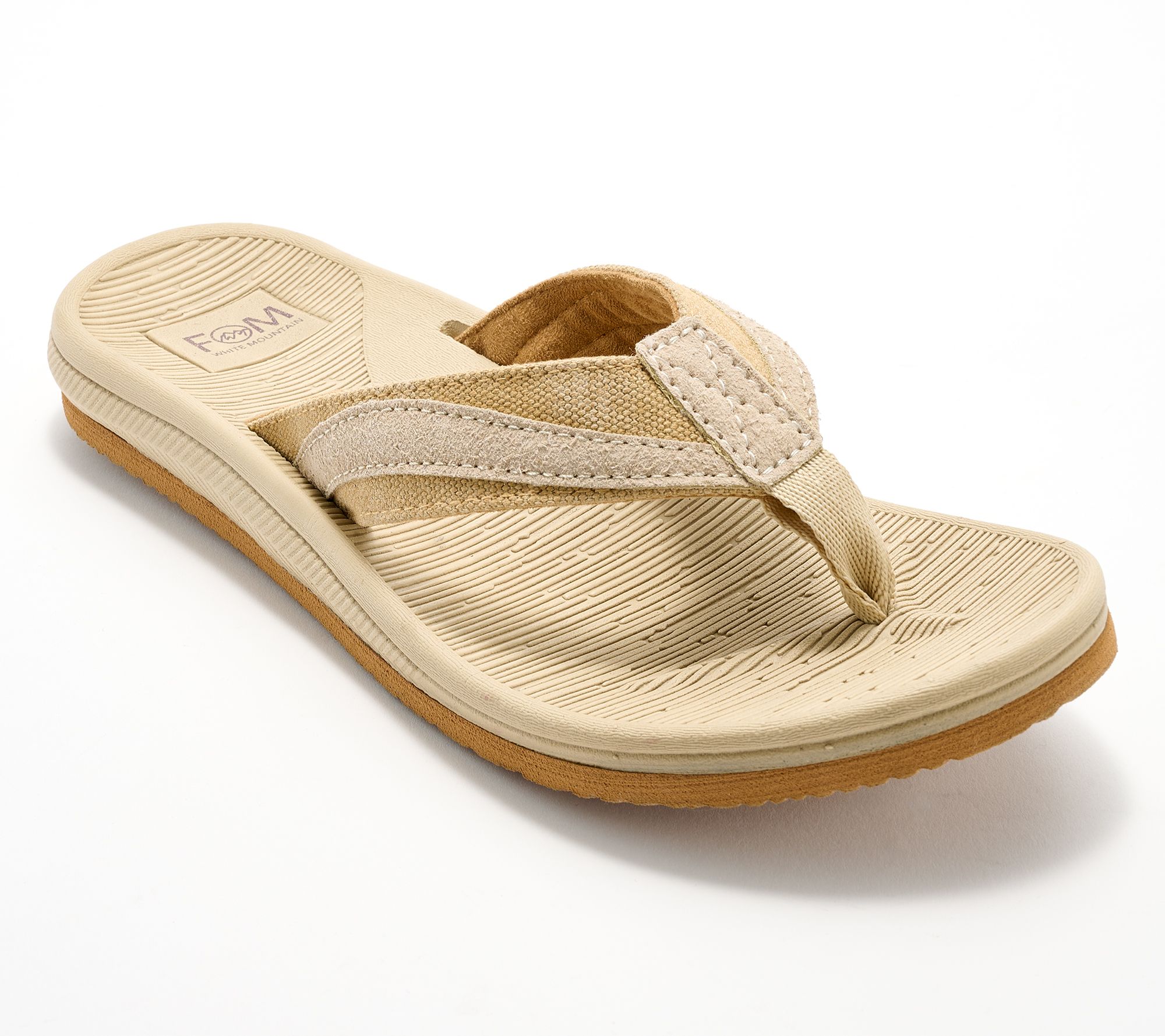 White Mountain FOM Recovery Thong Sandals - Bays