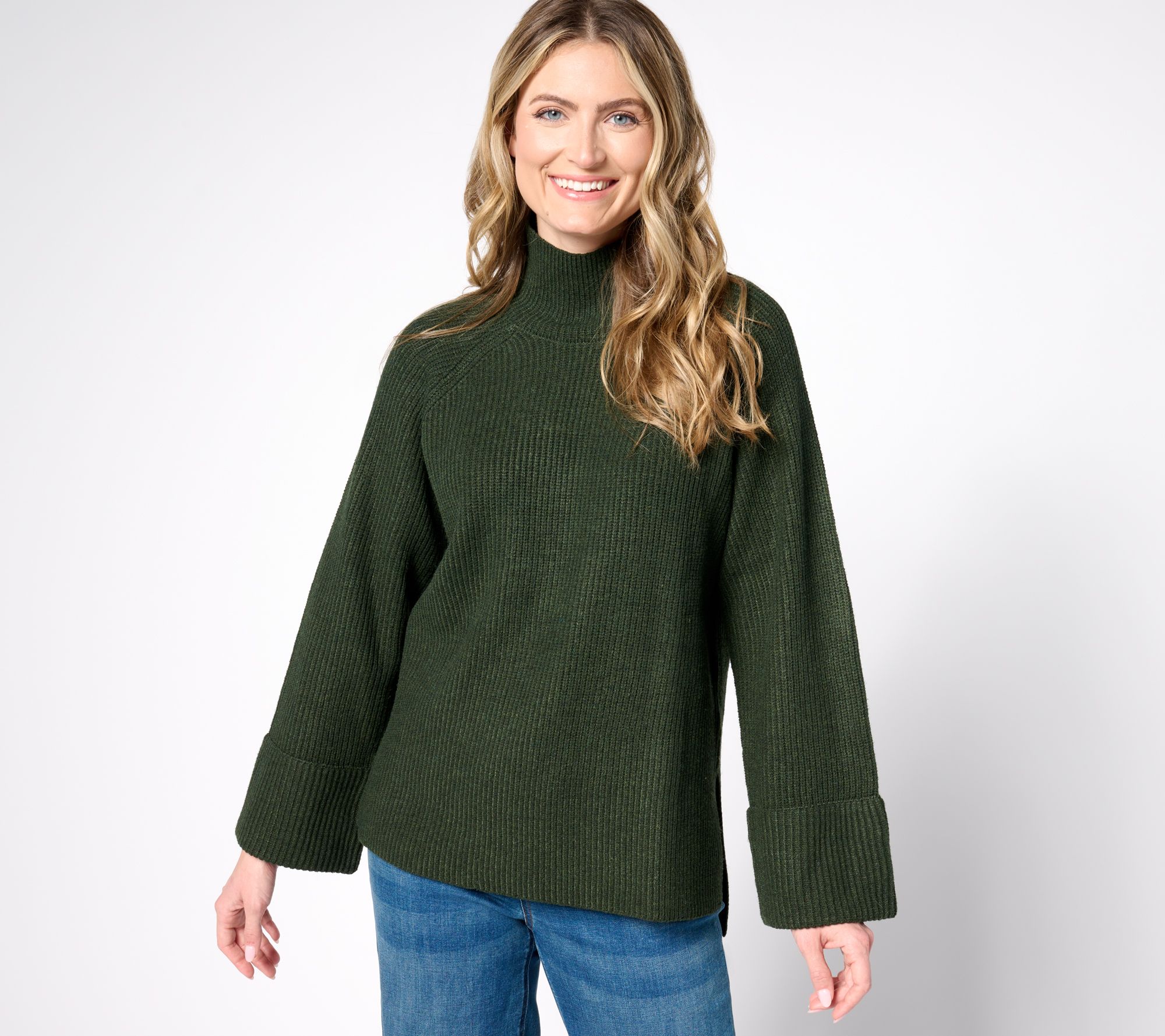 "As Is" Me by Jennie Garth Frankie Turtleneck Sweater