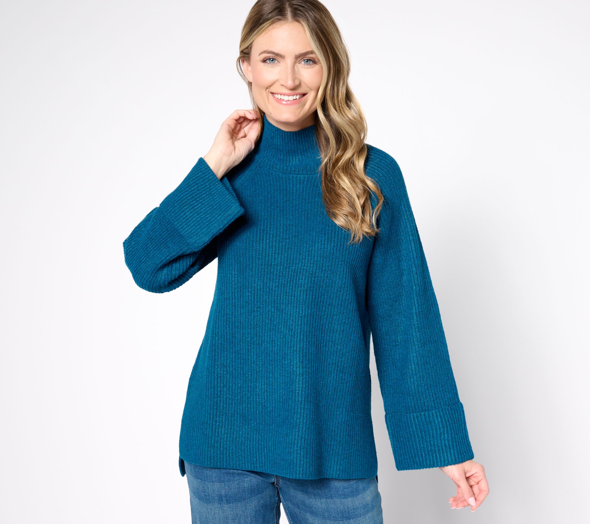 "As Is" Me by Jennie Garth Frankie Turtleneck Sweater
