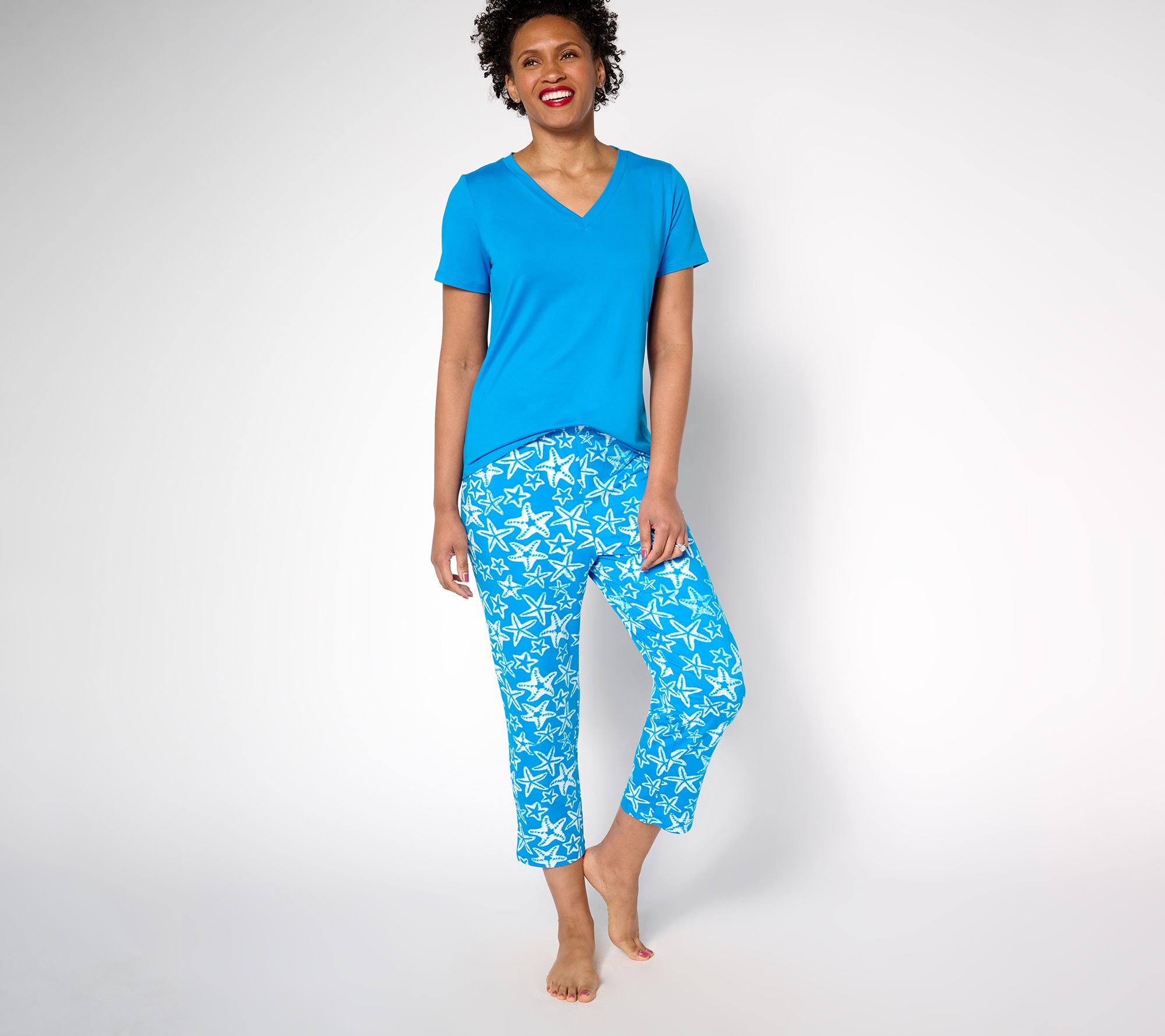 AnyBody Tall Lush Jersey Sleep Set