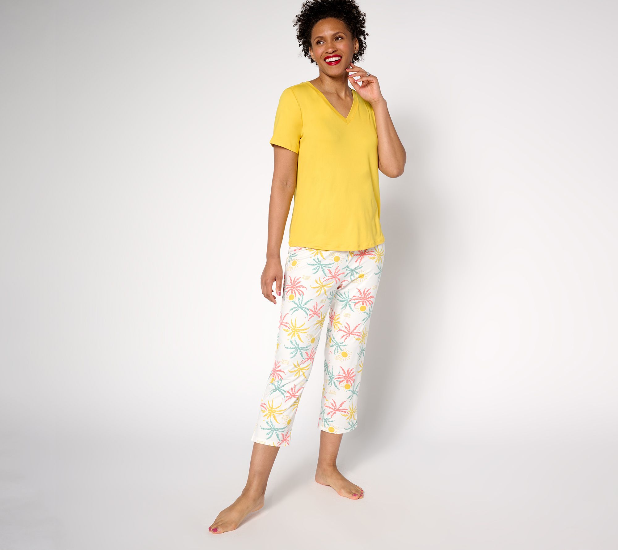 AnyBody Tall Lush Jersey Sleep Set