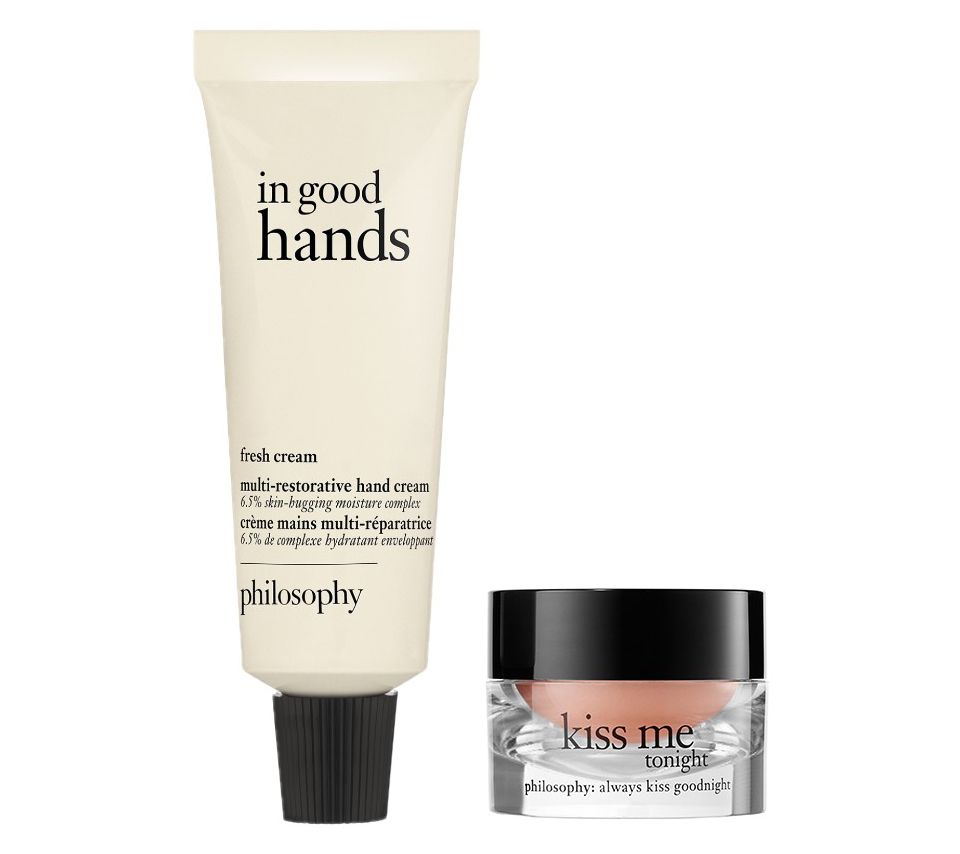 philosophy mini moisturizing hand & lip kit