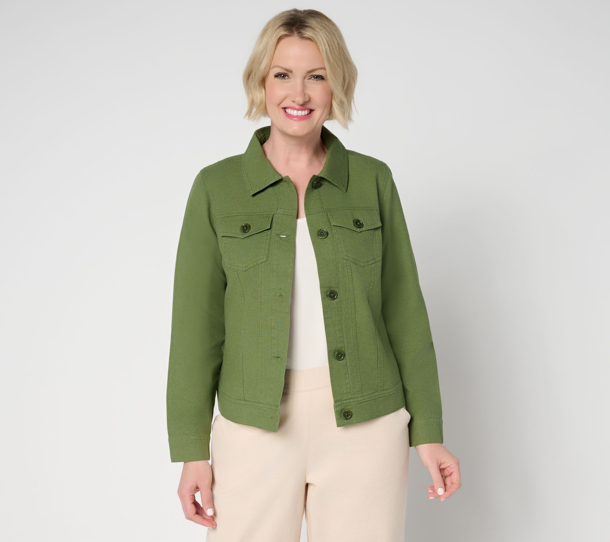 BEAUTIFUL by Lawrence Zarian Linen Blend Jacket