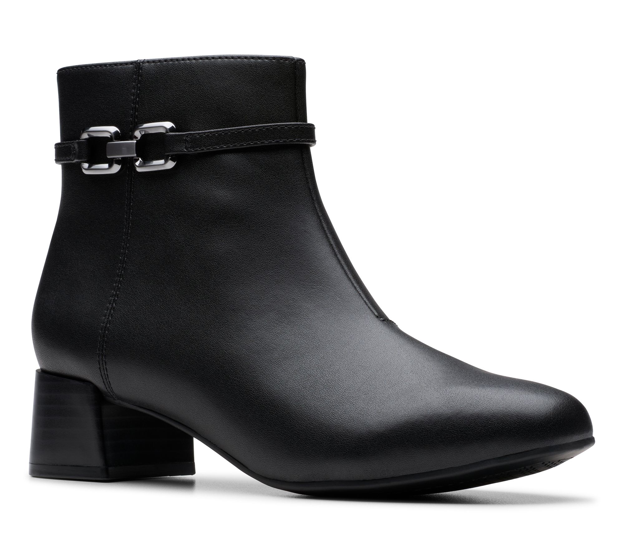 Clarks Collection Leather Booties - Iridessa Air