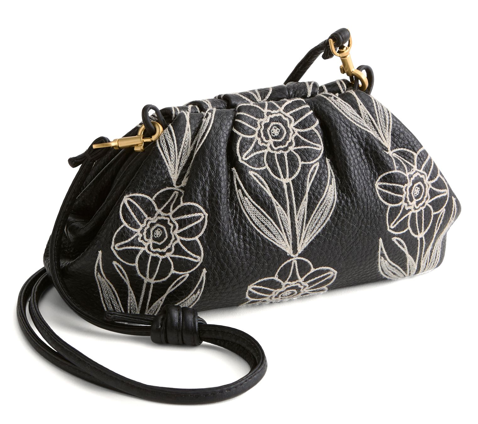 Vera Bradley Small Taber Leather Crossbody